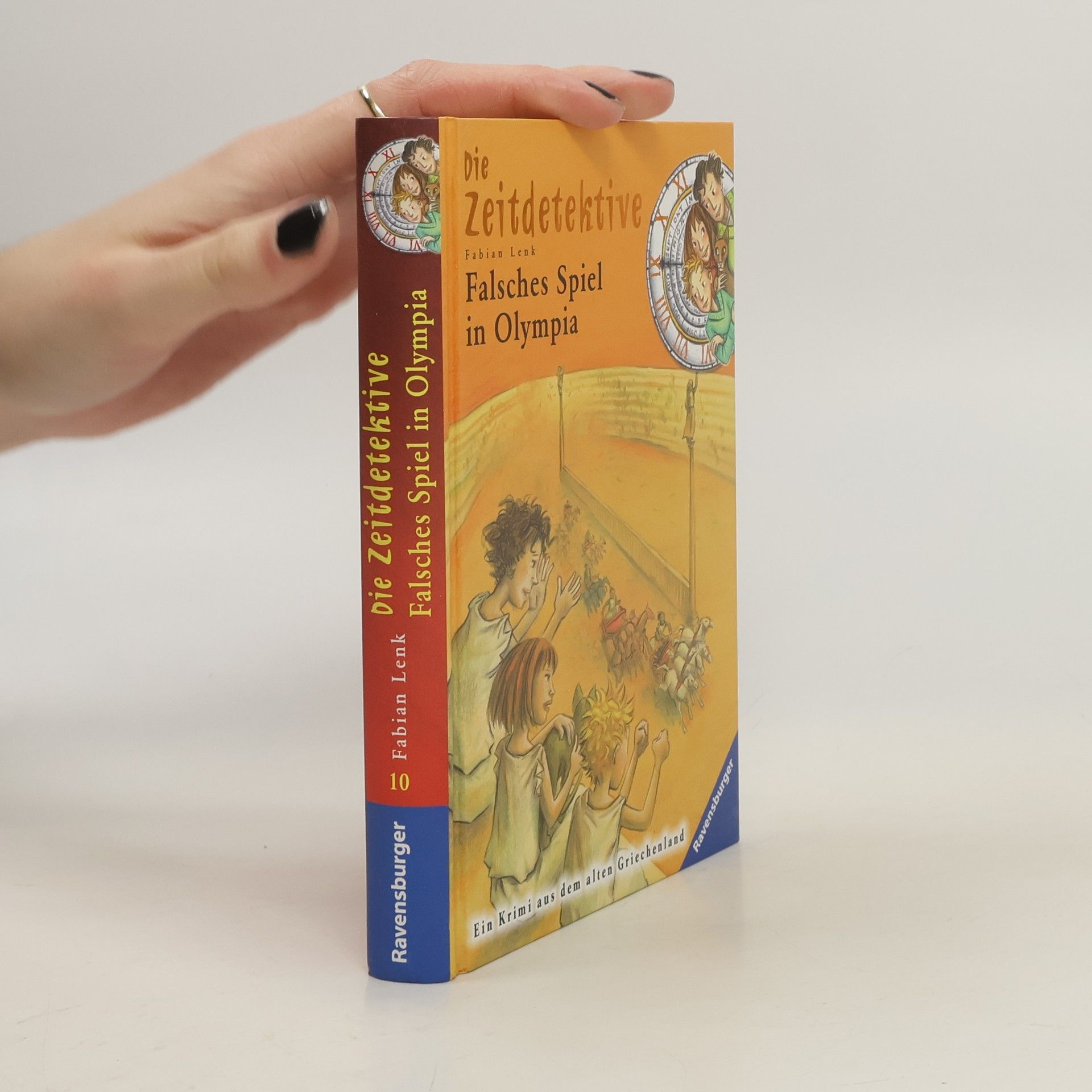 Fabian Lenk Die Zeitdetektive. Falsches Spiel in Olympia