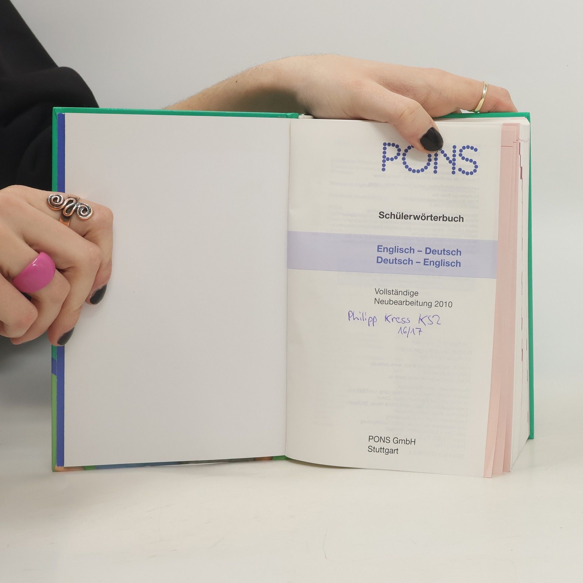 Evelyn Agbaria PONS Schülerwörterbuch