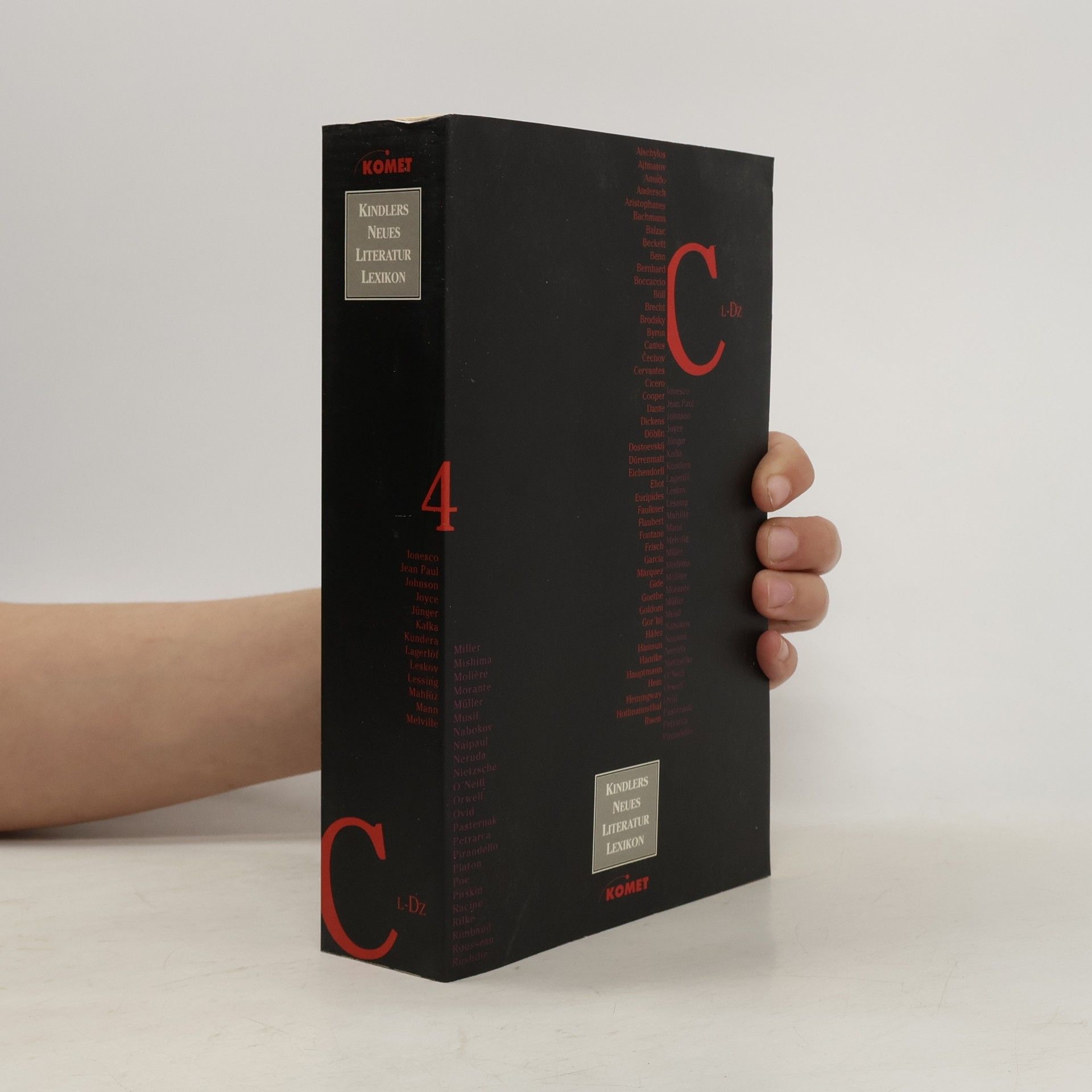 Kolektív autorov Kindlers Neues Literatur Lexikon 4