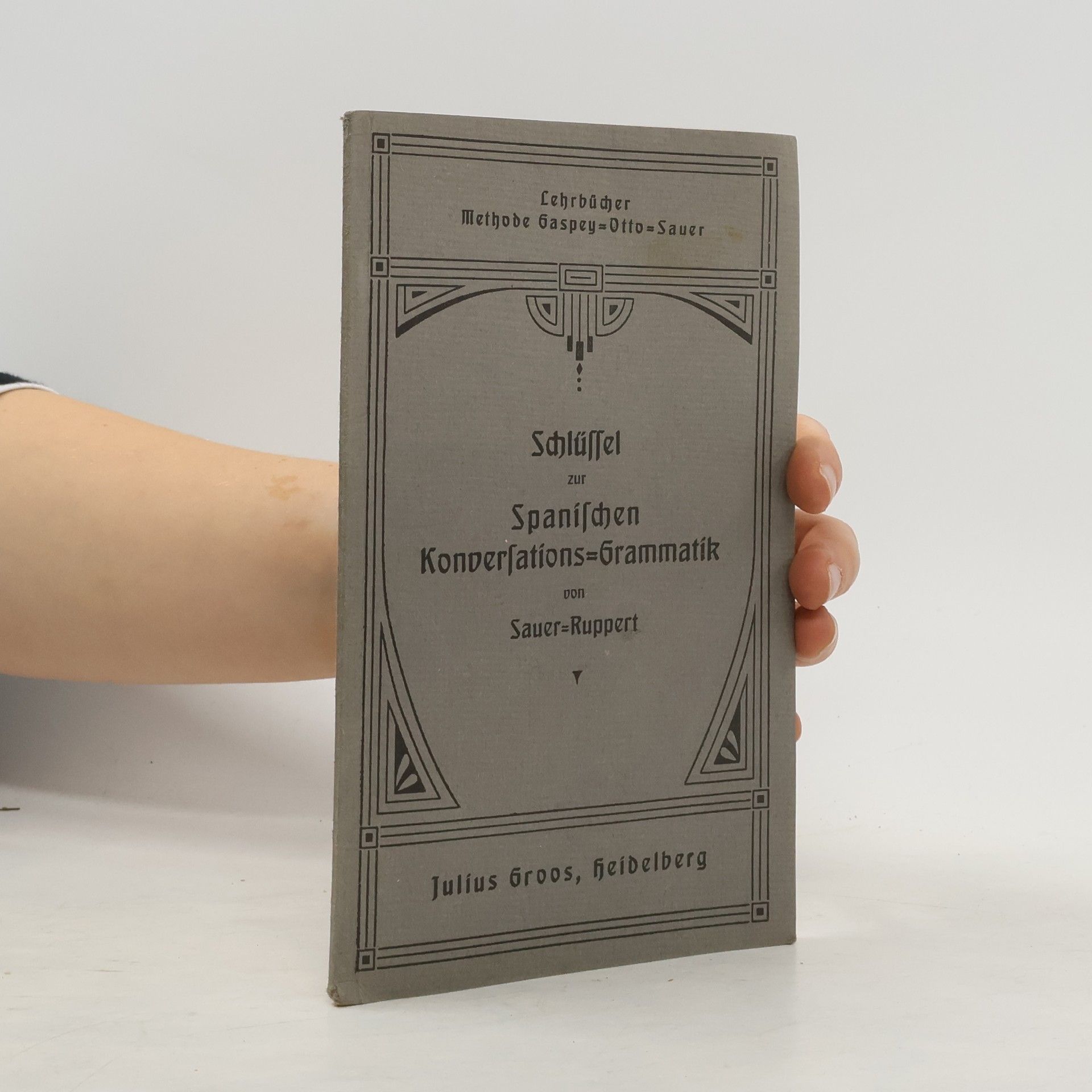 Schlüssel zur Kleinen Spanischen Sprachlehre