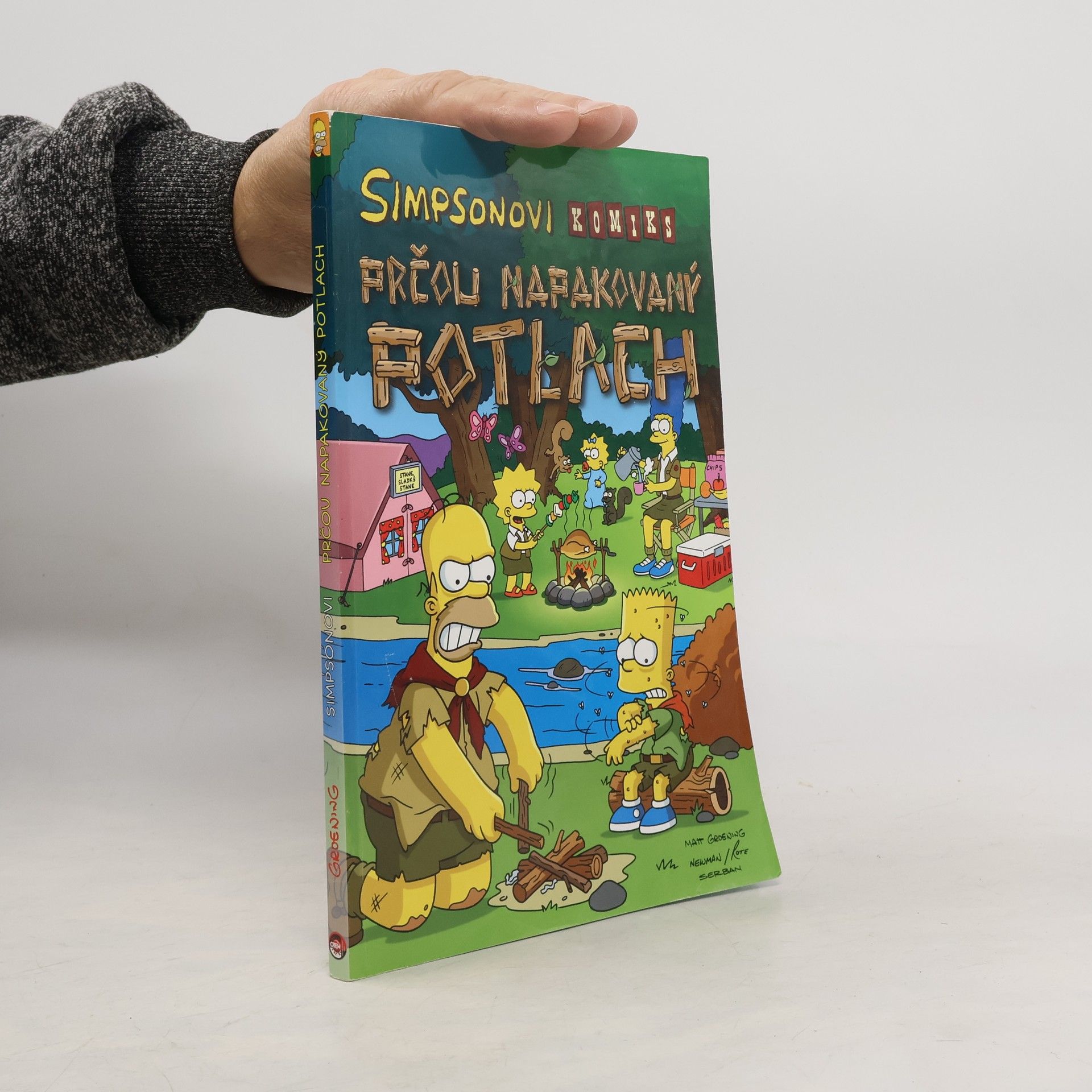 Matt Groening Simpsonovi: Prčou napakovaný potlach