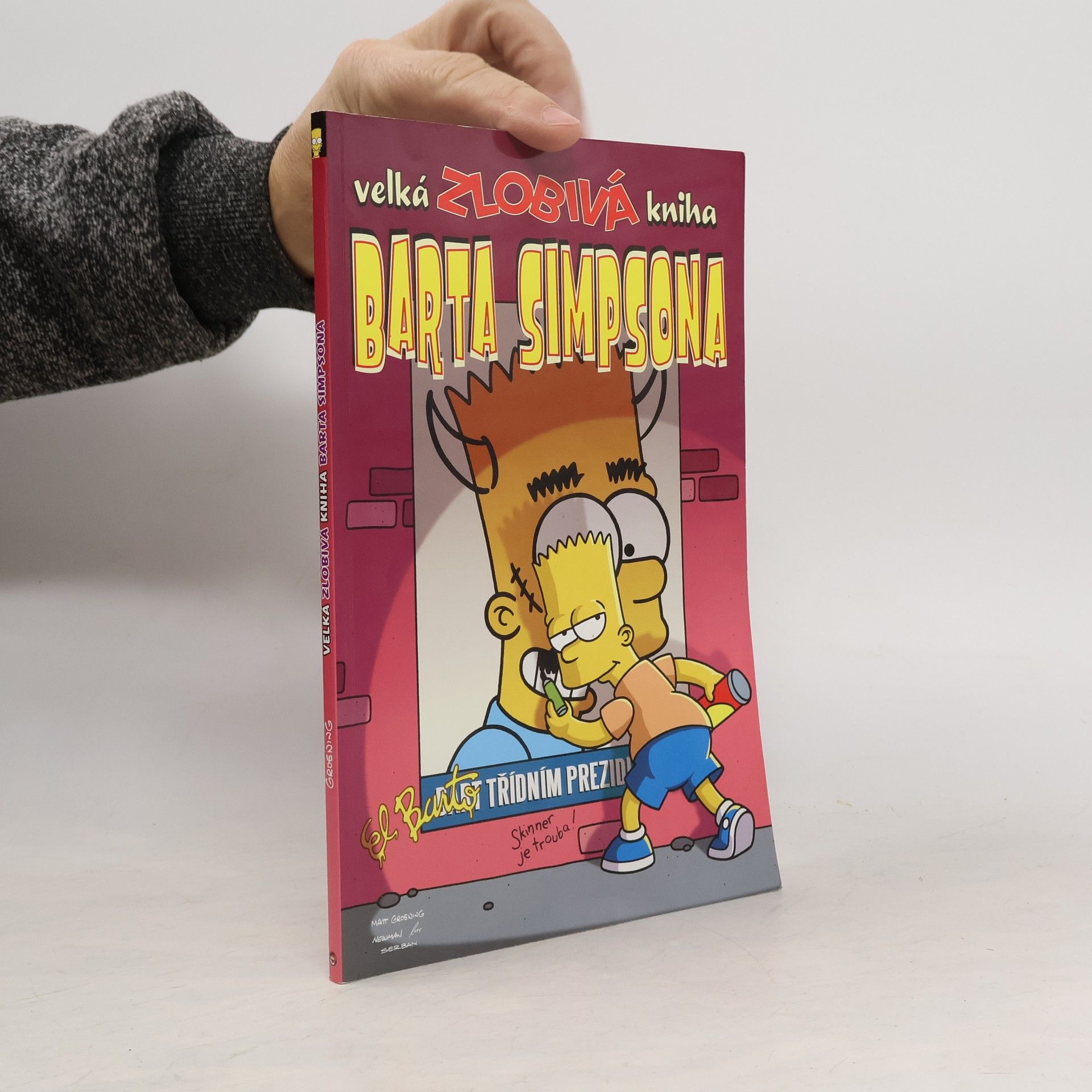Matt Groening Velká zlobivá kniha Barta Simpsona