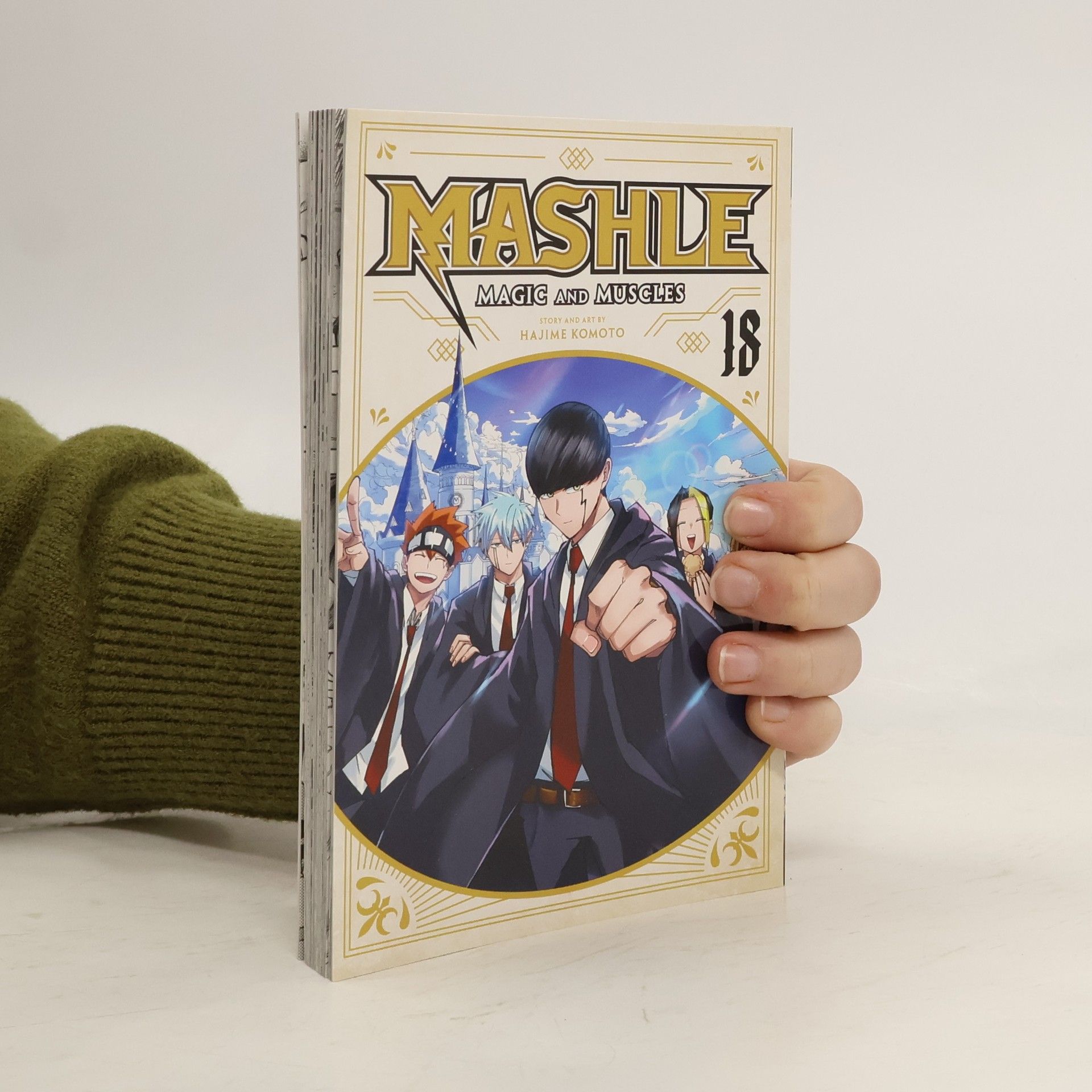 Hajime Kōmoto Mashle: Magic and Muscles, Vol. 18