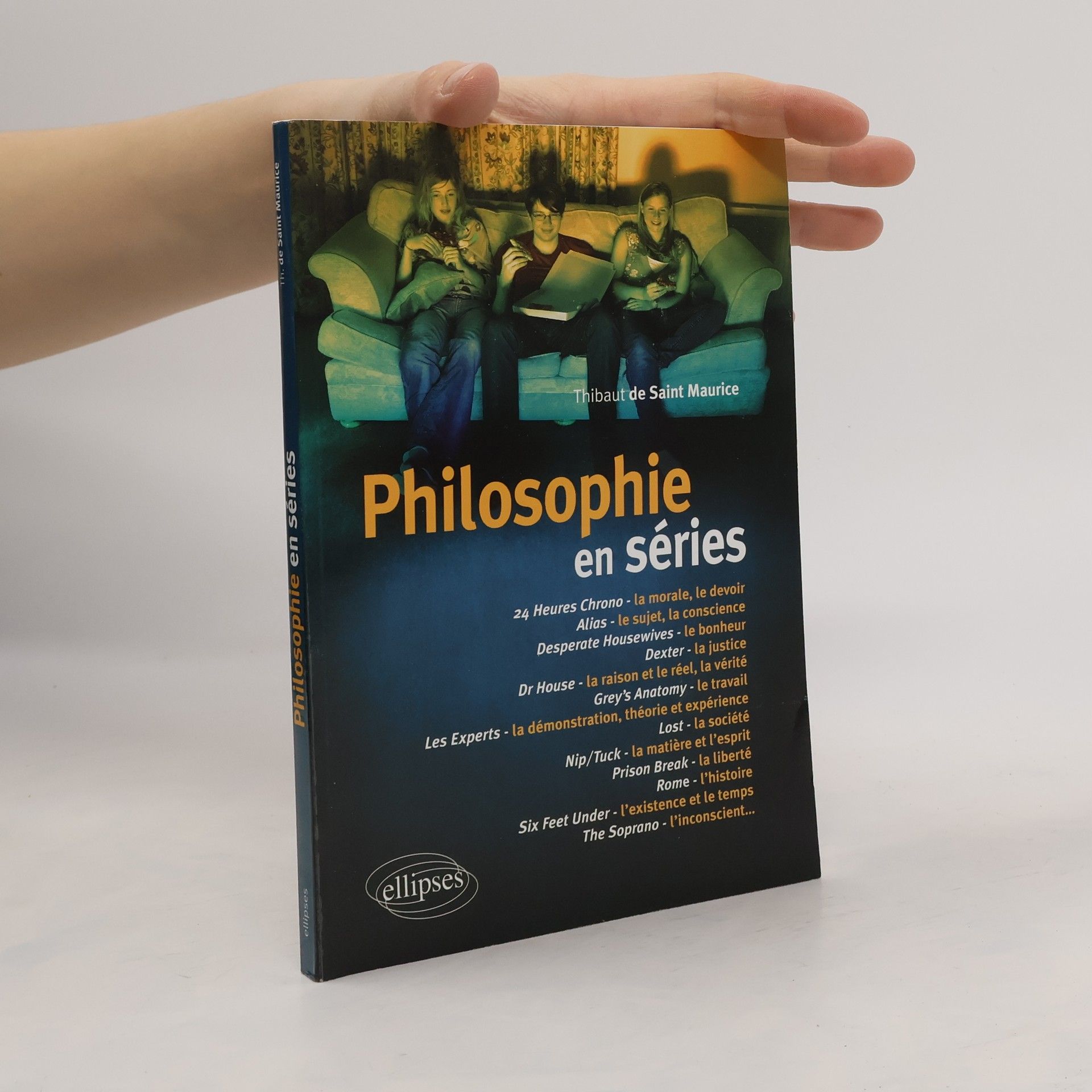 Thibaut de Saint Maurice Philosophie en séries