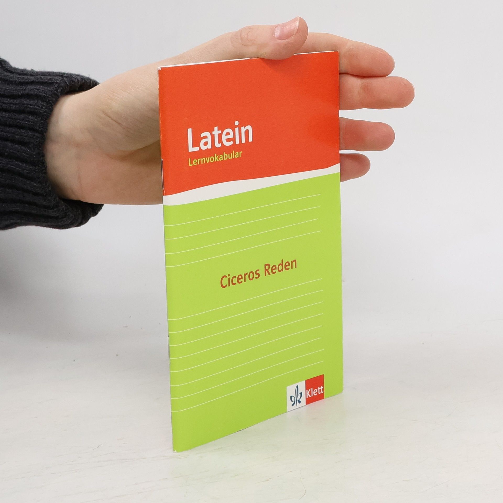 Gottfried Bloch Latein-Lernvokabular Ciceros Reden