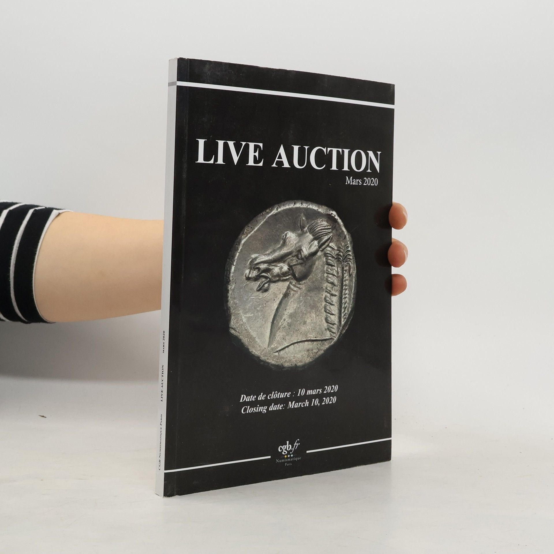 Collectif d'auteurs Live Auktion. Mars 2020