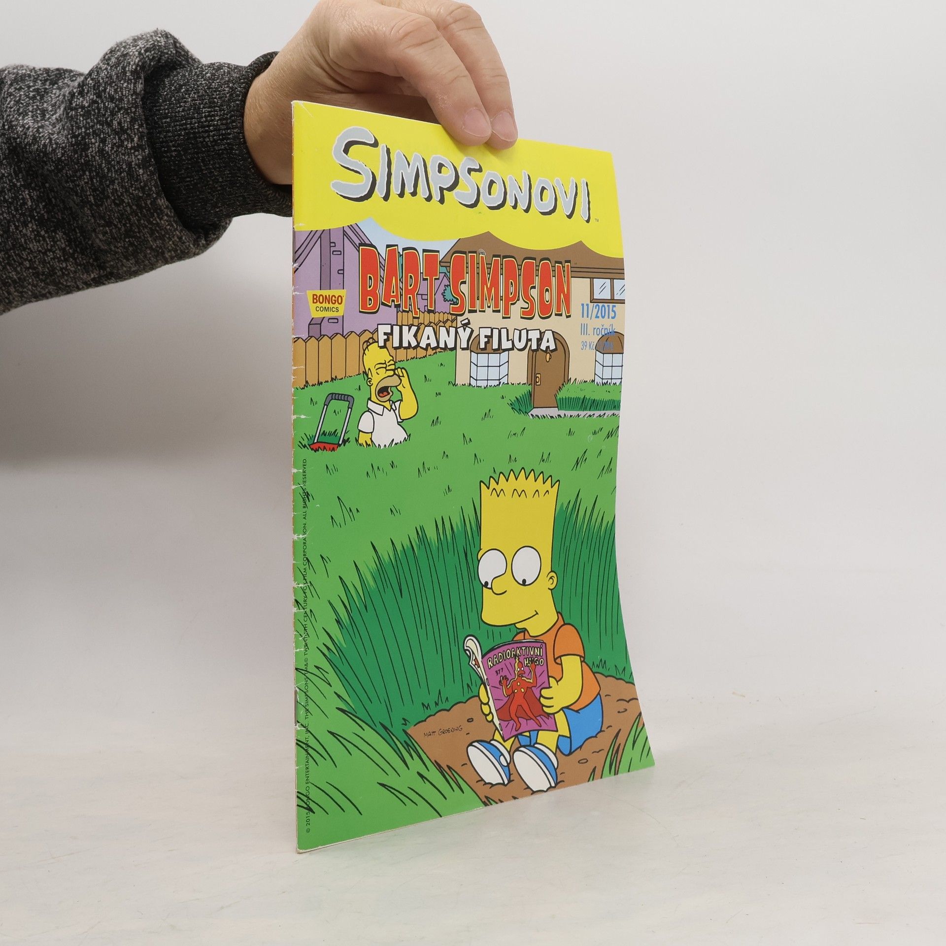 Matt Groening Bart Simpson 11/2015: Fikaný filuta
