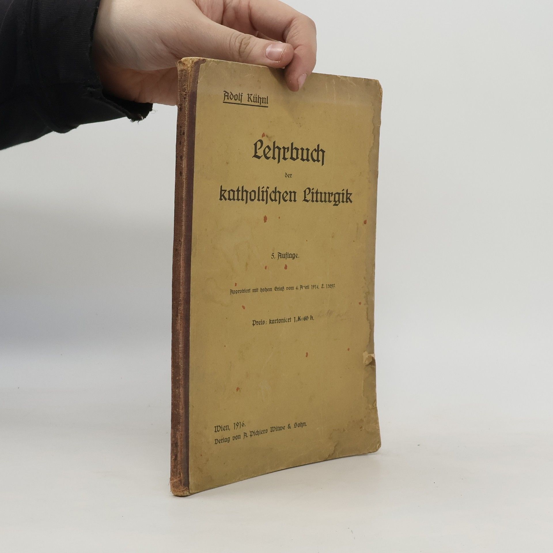 Adolf Kühnl Lehrbuch der Katholischen Liturgik