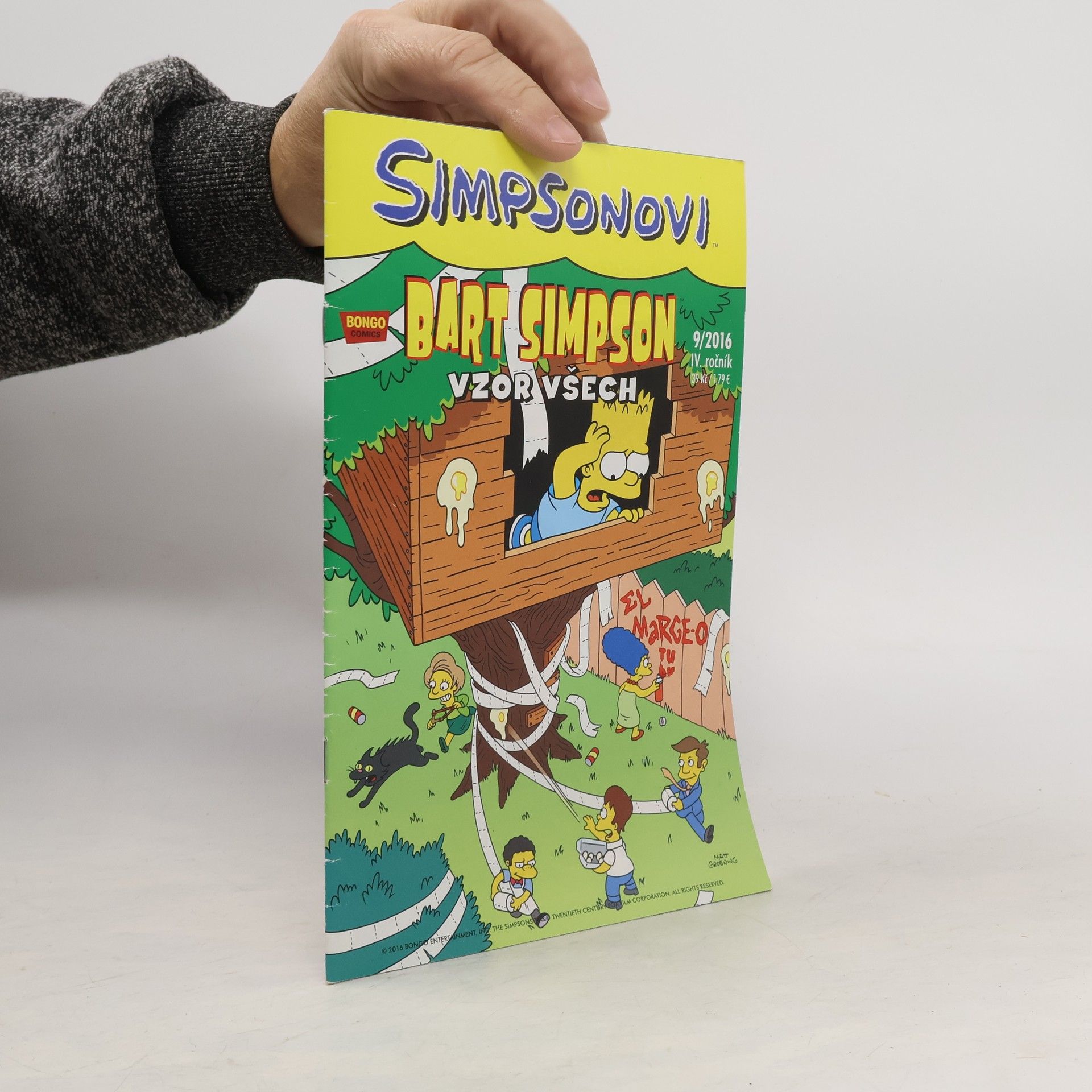 Matt Groening Simpsonovi - Bart Simpson 9/2016 - Vzor všech