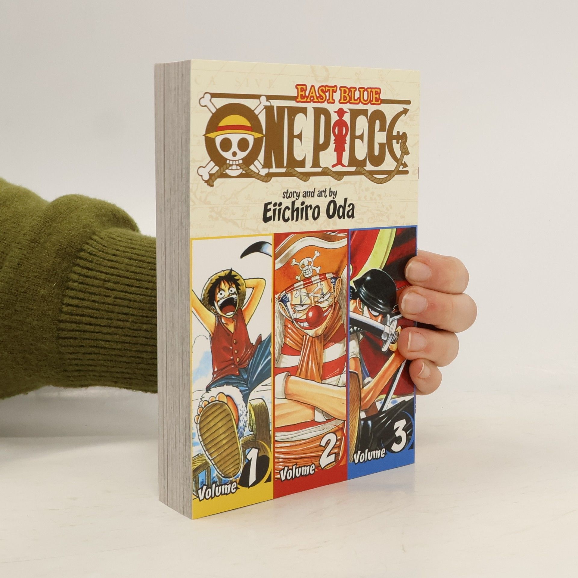 Eiichirō Oda One Piece. East Blue Vol. 1, 2, 3 (tři díly v jednom svazku)