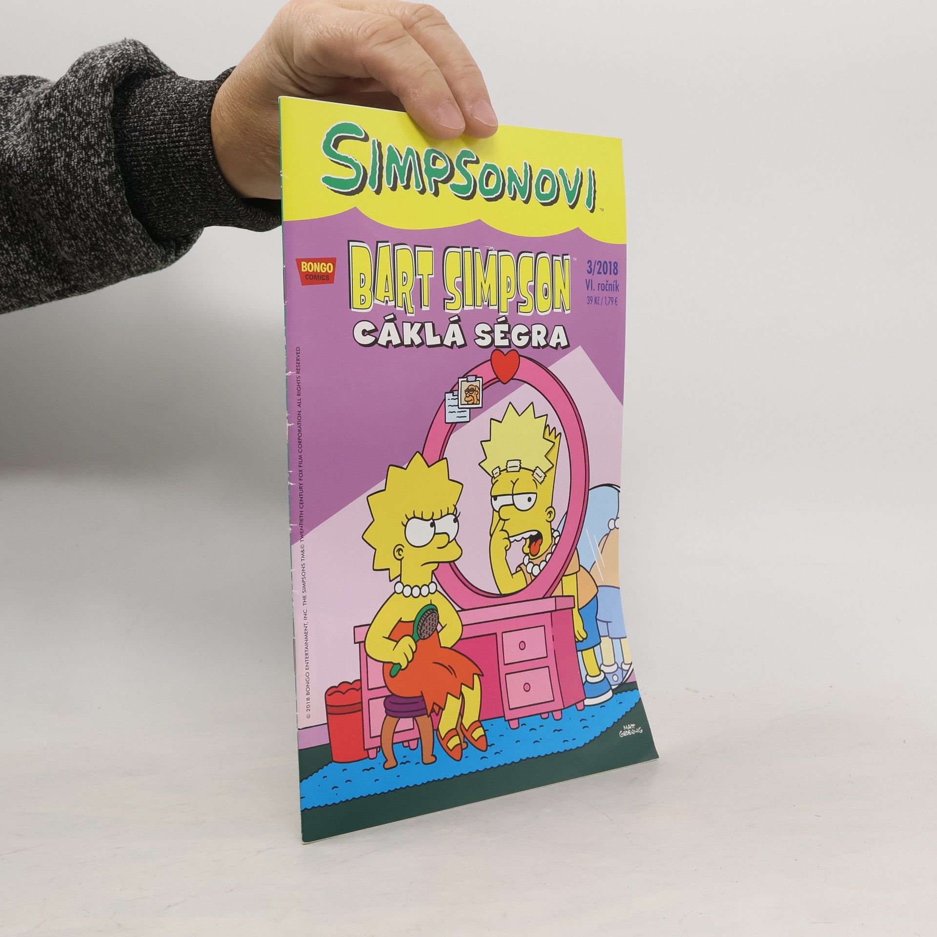 Matt Groening Simpsonovi - Bart Simpson 3/2018 - Cáklá ségra