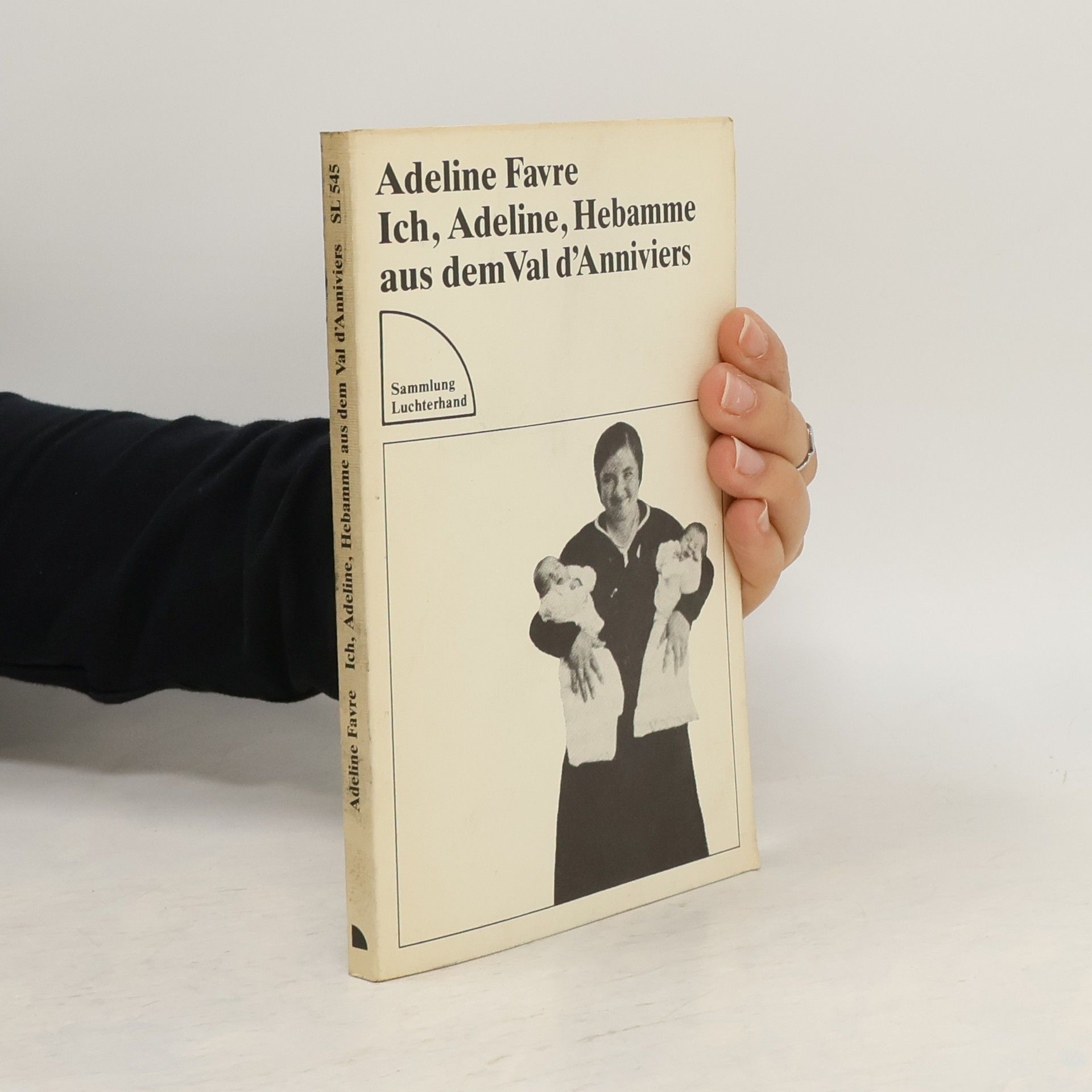 Adeline Favre Ich, Adeline, Hebamme aus dem Val d'Anniviers