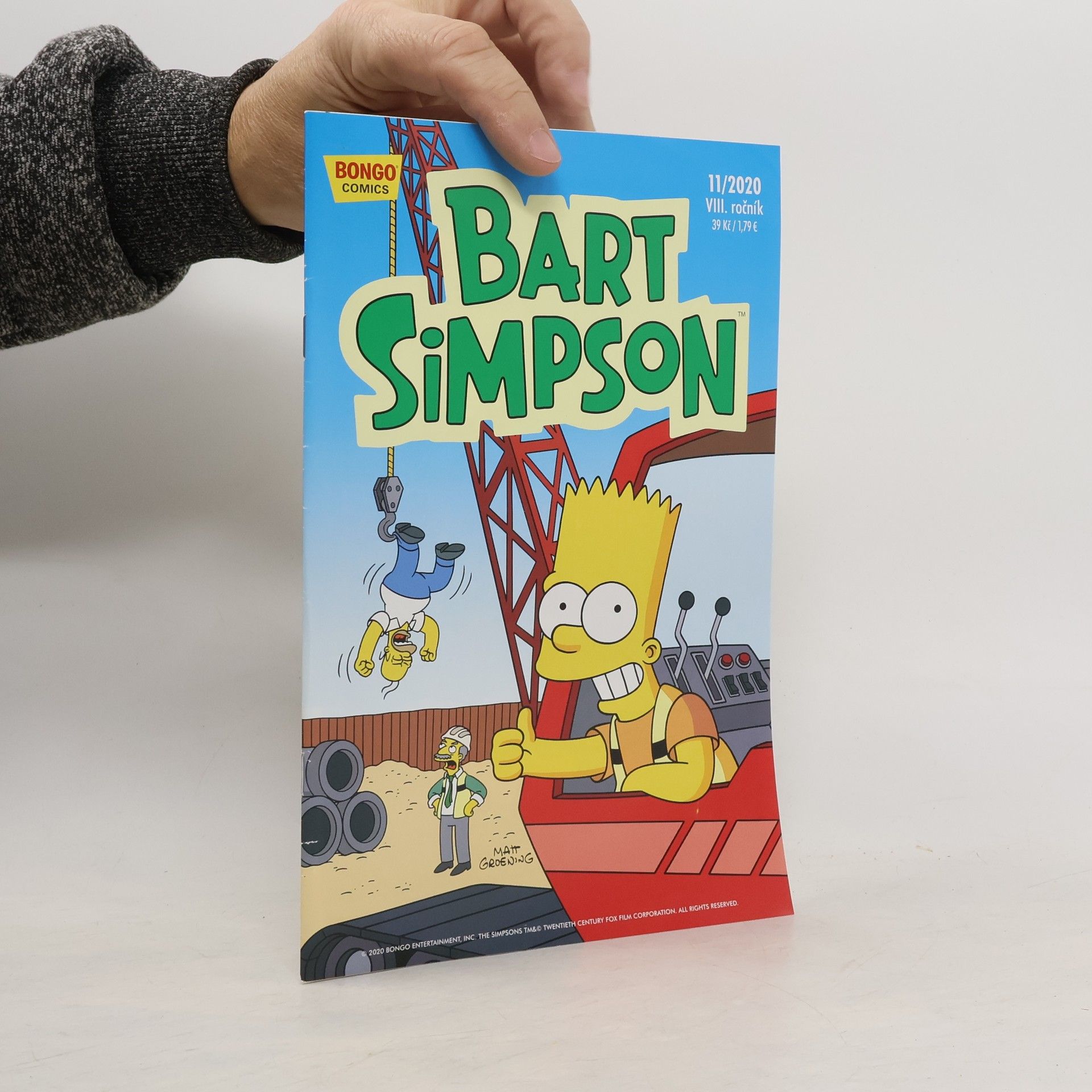 Collectif d'auteurs Simpsonovi - Bart Simpson 11/2020
