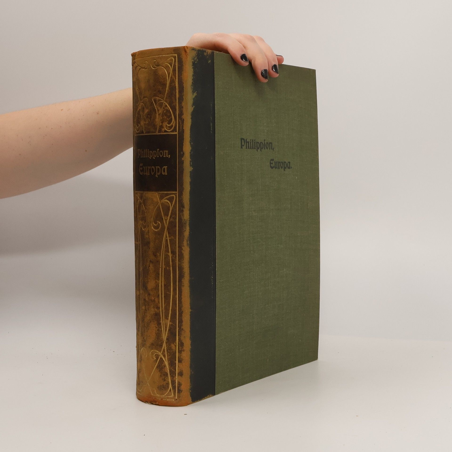 Alfred Philippson Europa. Eine allgemeine Landeskunde