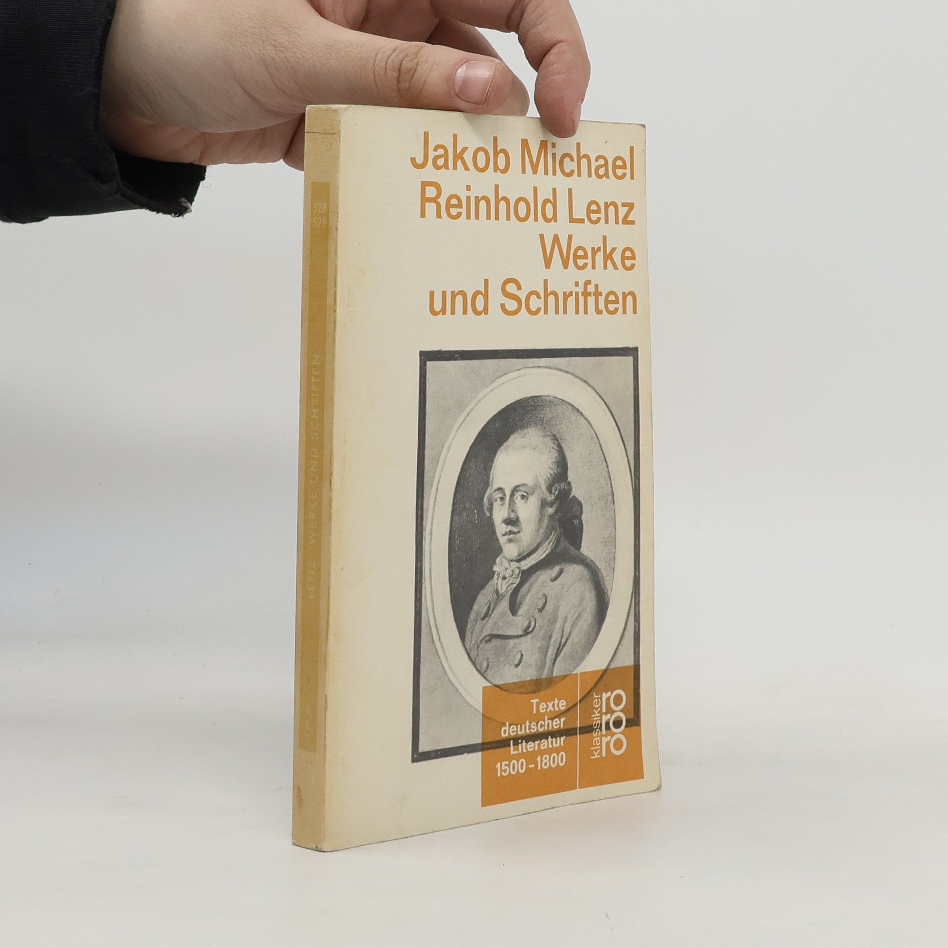 Jacob Michael Reinhold Lenz Werke und Schriften