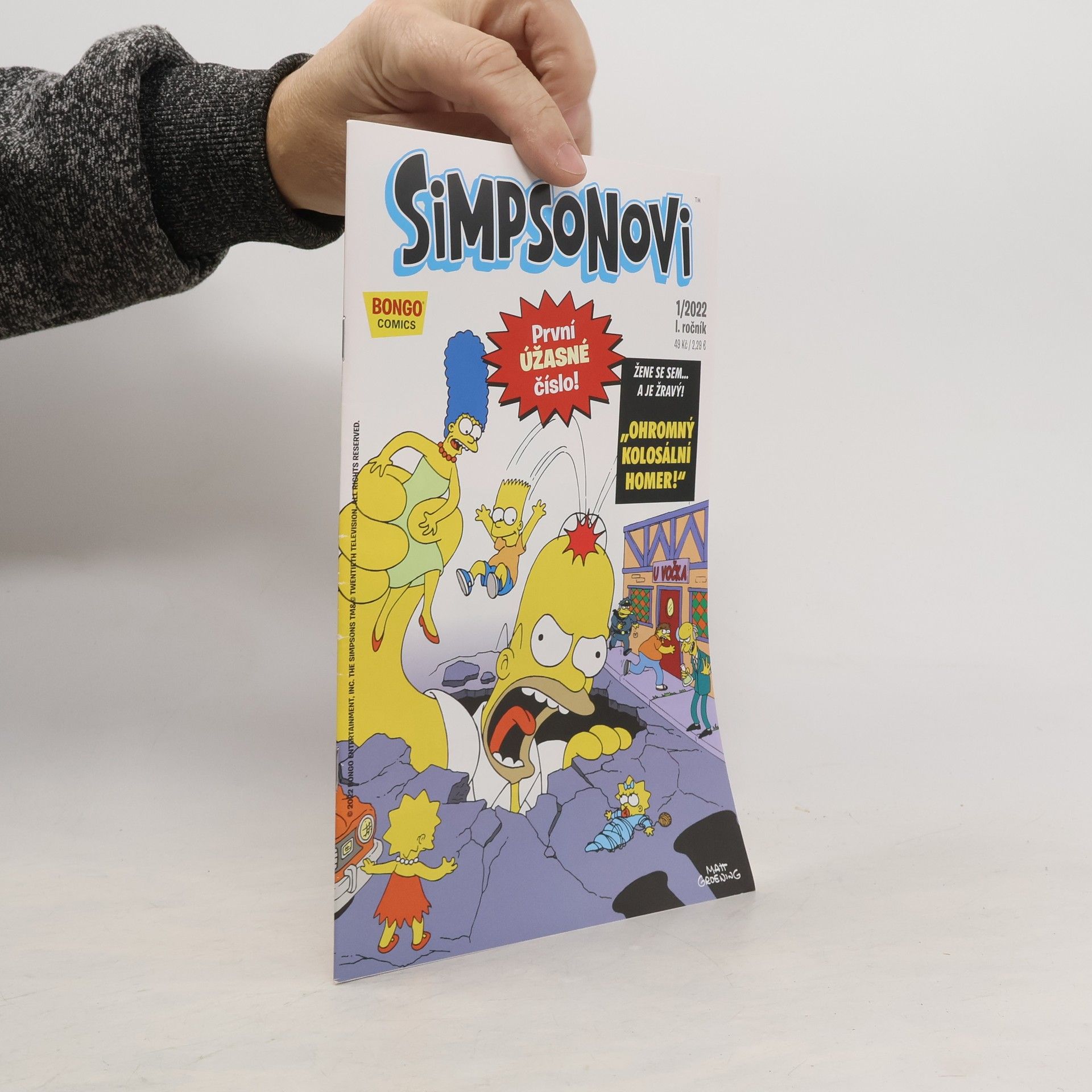 Collectif d'auteurs Simpsonovi 1/2022