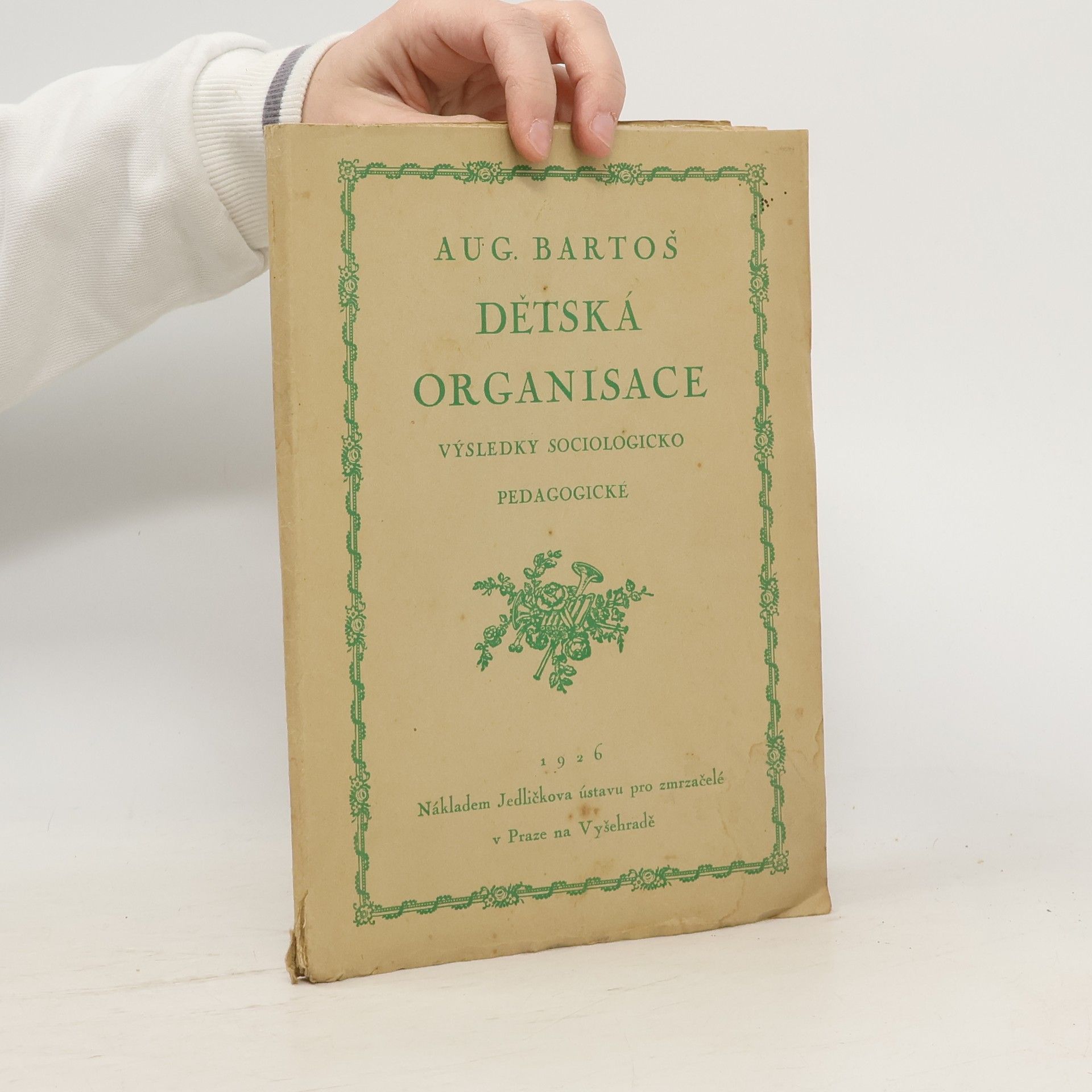 Augustin Bartoš Dětská organisace