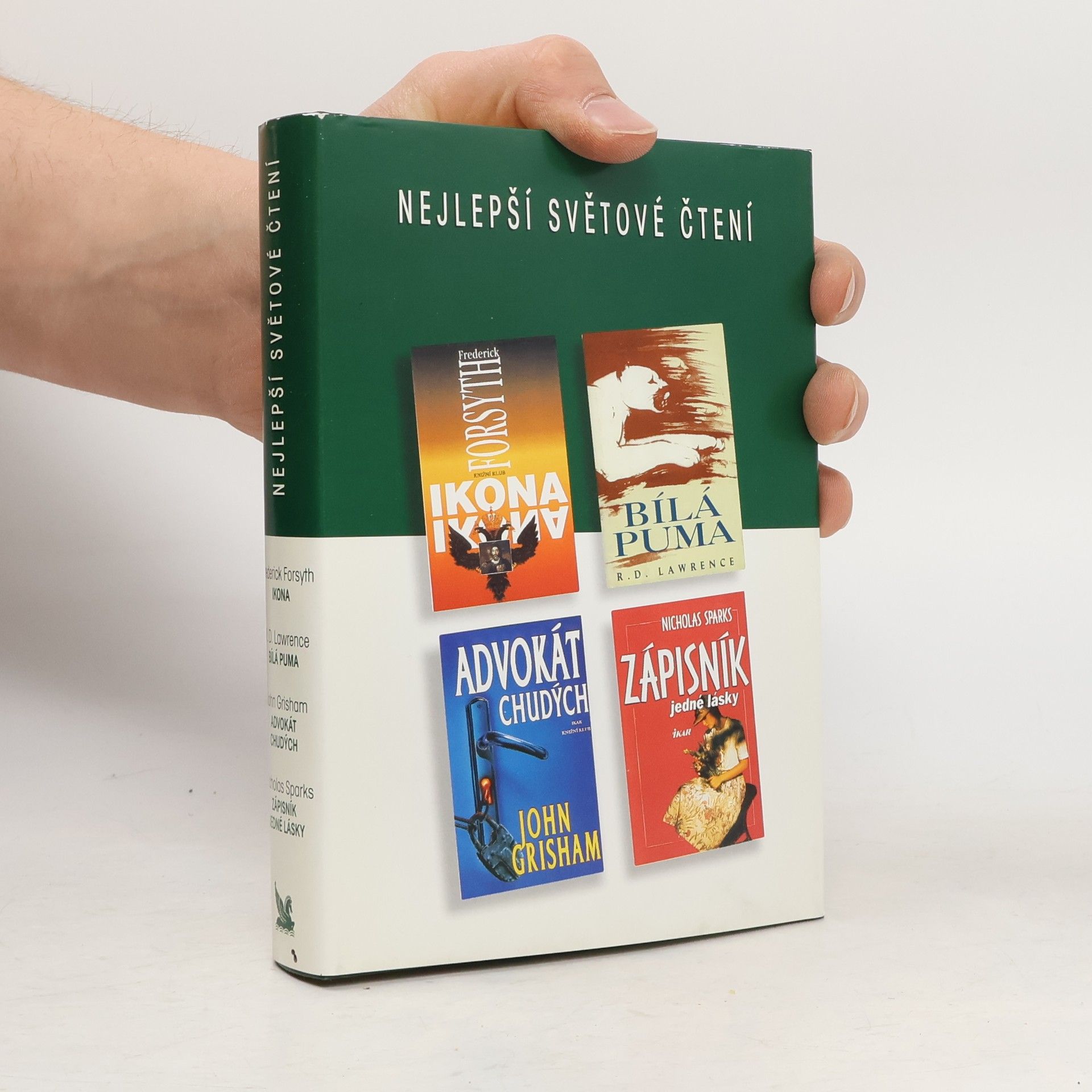 John Grisham Nejlepší světové čtení. Ikona. Bílá puma. Advokát chudých. Zápisník jedné lásky