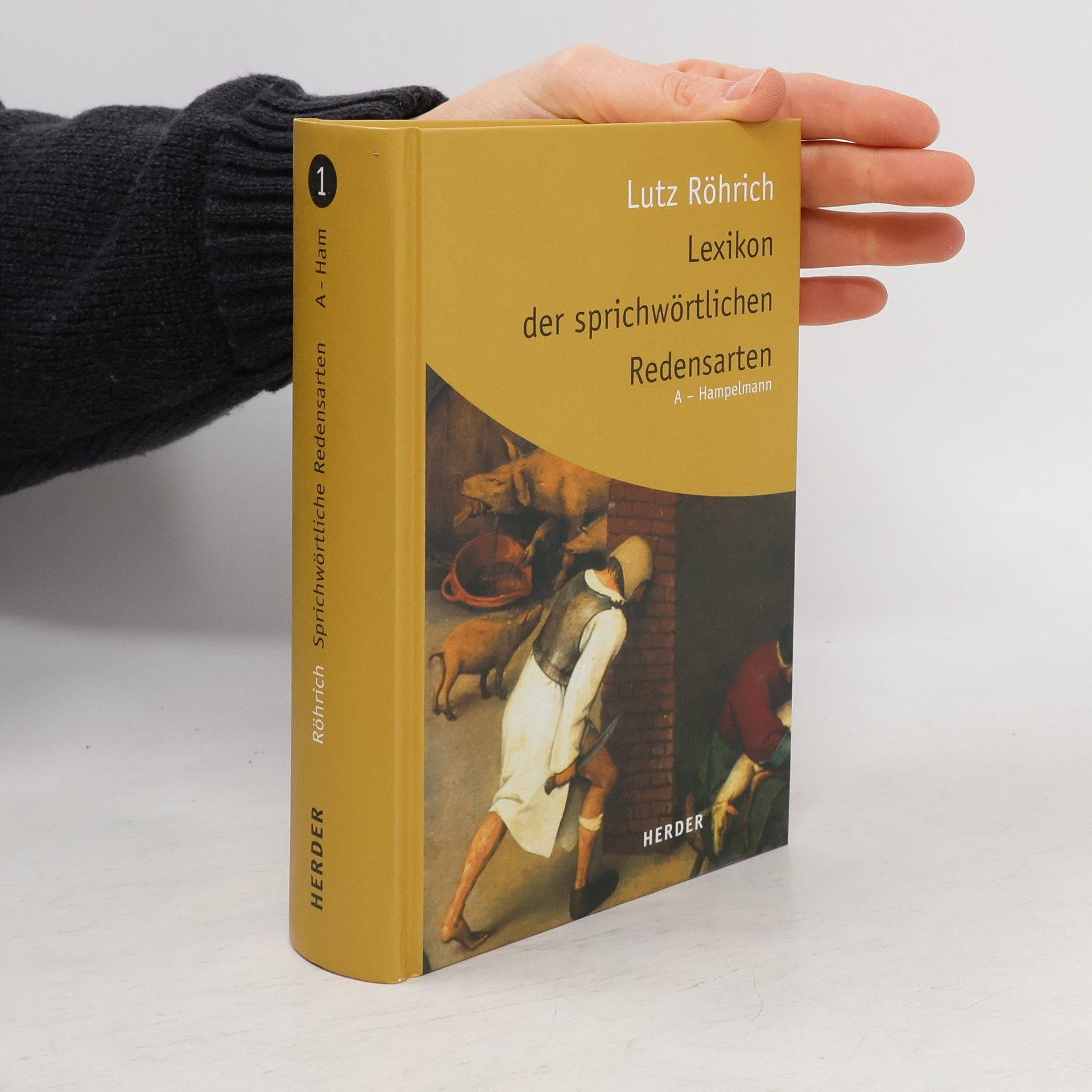 Lutz Röhrich Lexikon der sprichwörtlichen Redensarten