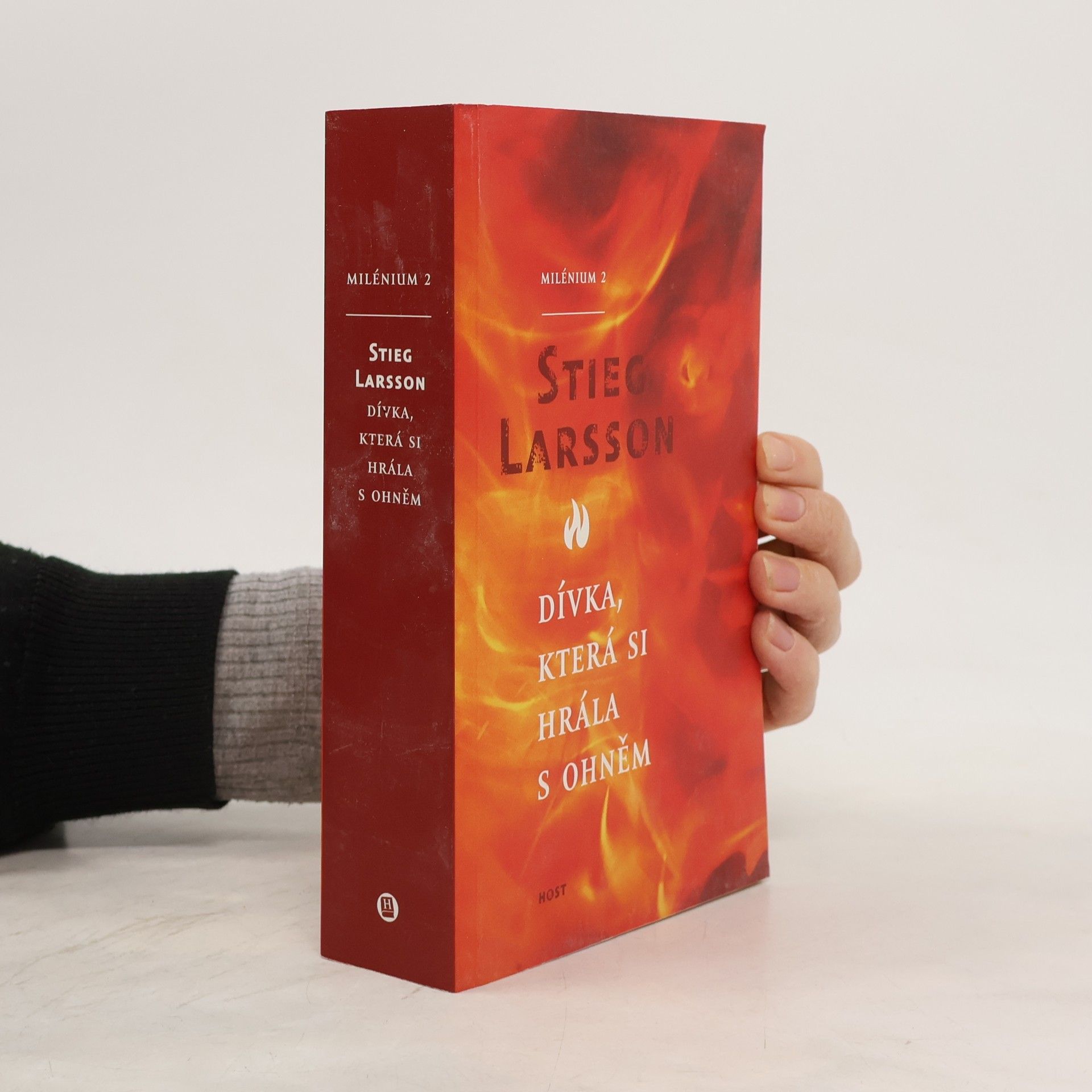 Stieg Larsson Dívka, která si hrála s ohněm