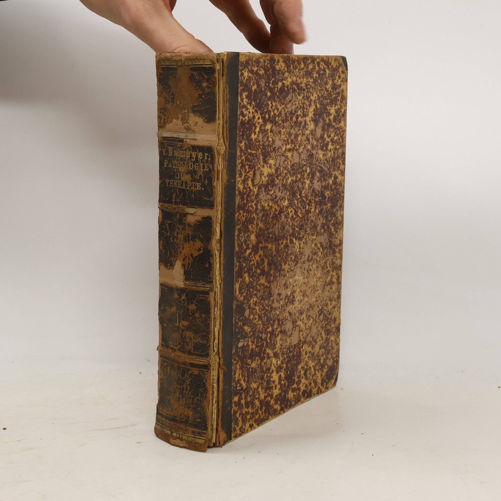 Felix Niemeyer Lehrbuch der speciellen Pathologie und Therapie. Erster Band