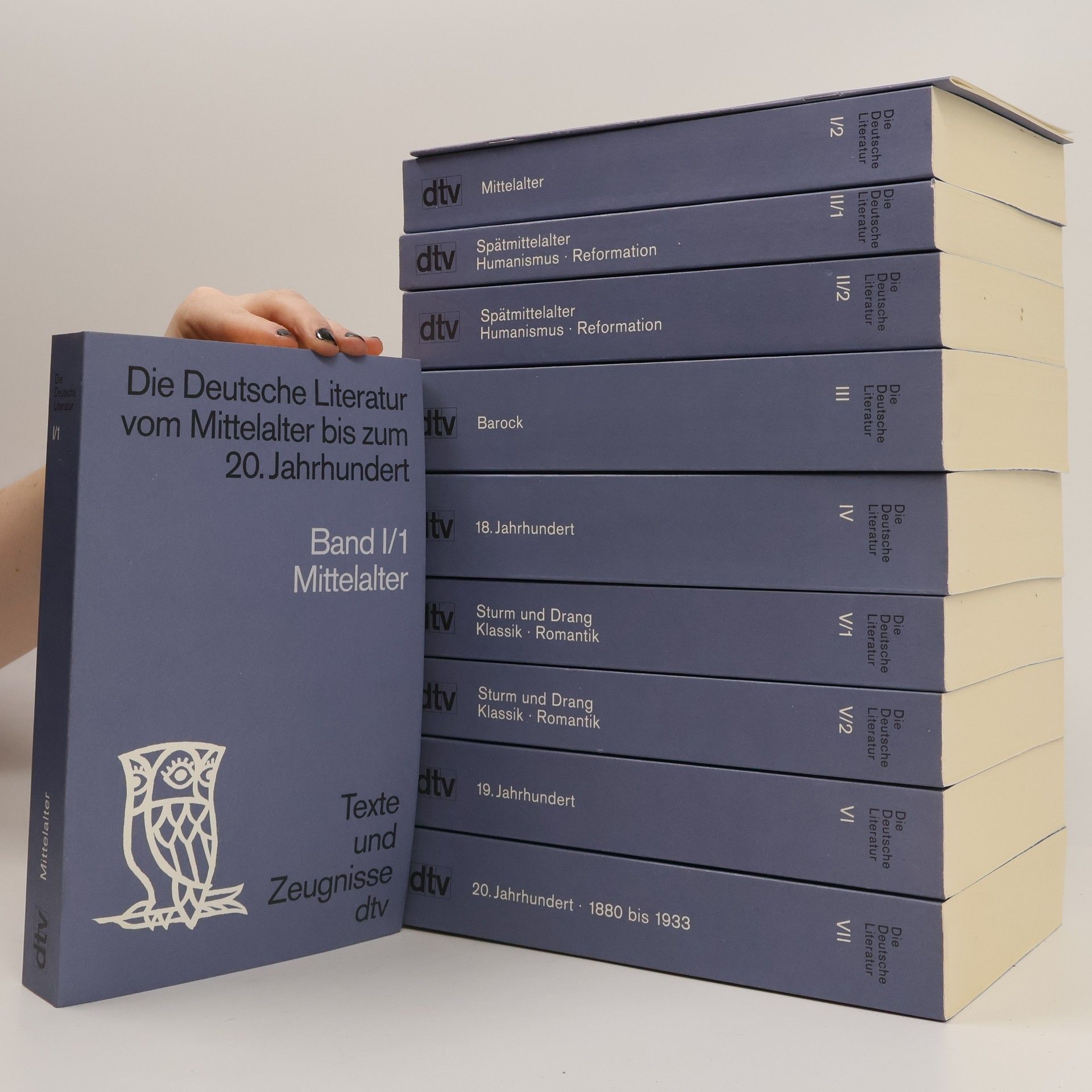 Autorenkollektiv Die deutsche Literatur vom Mittelalter bis zum 20. Jahrhundert I.-VII.