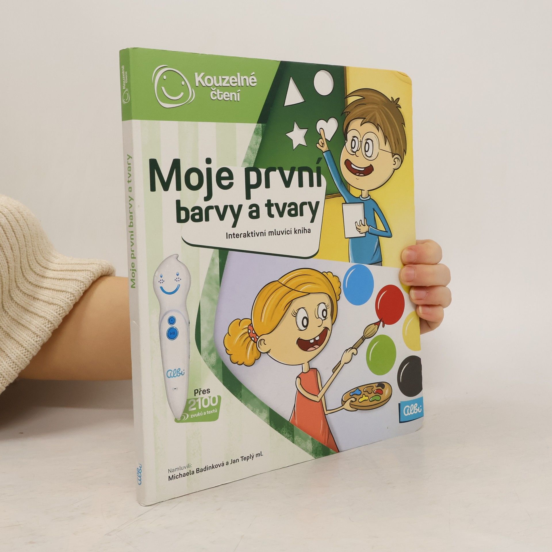 Zuzana Slánská Moje první barvy a tvary. Interaktivní mluvící kniha