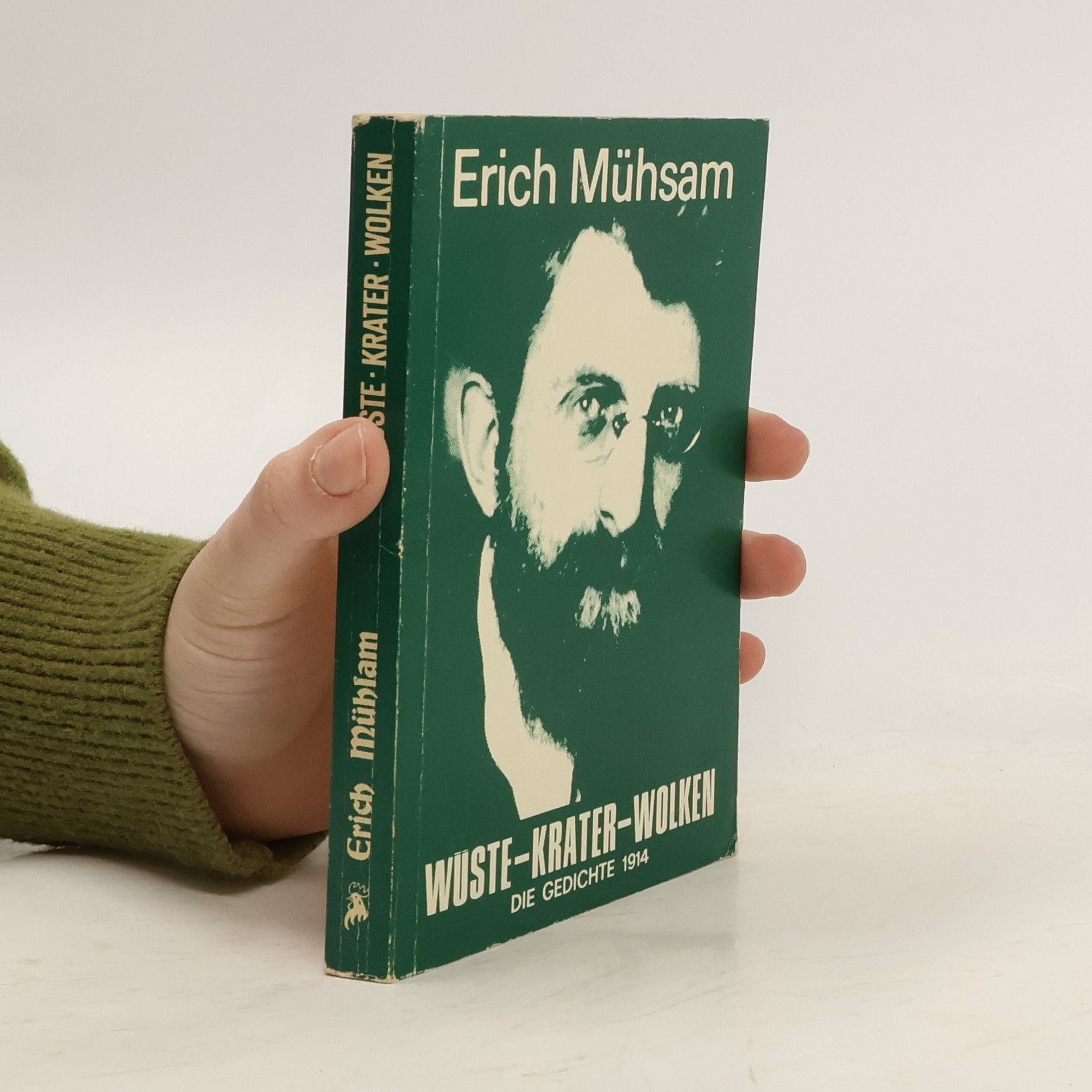 Erich Mühsam Wüste, Krater, Wolken
