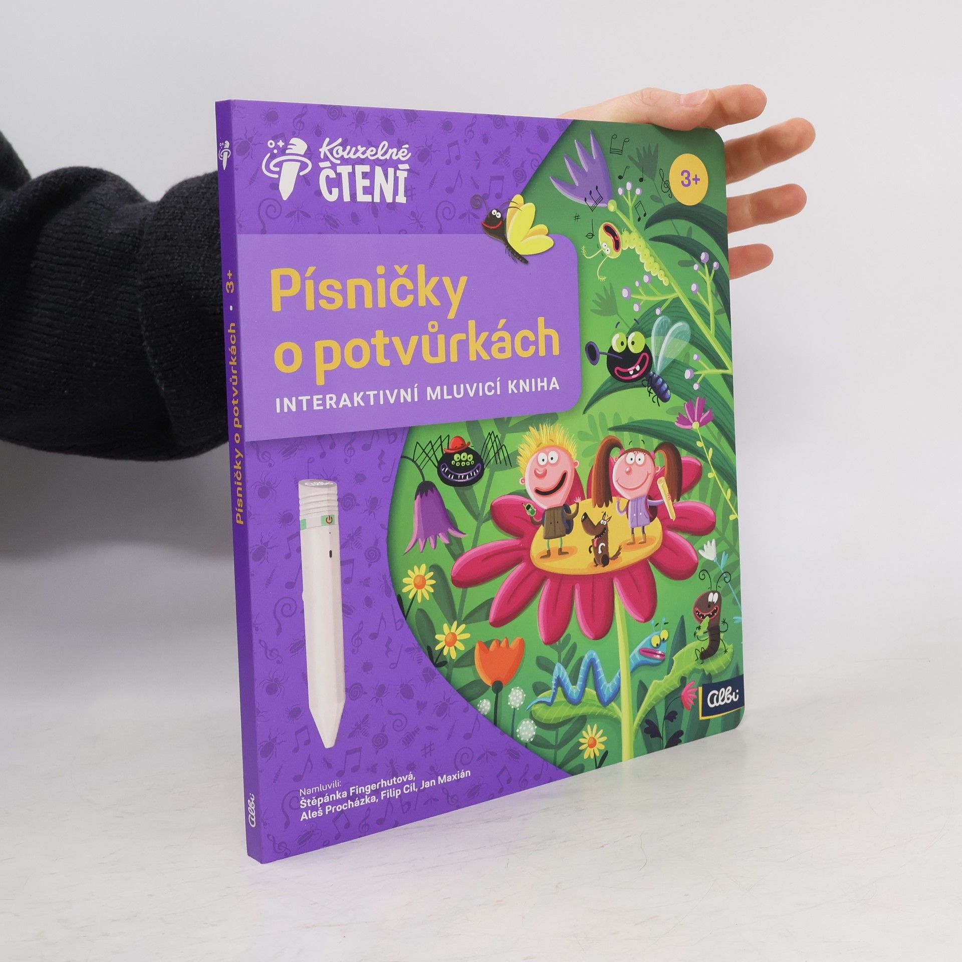 Štěpánka Fingerhutová Kouzelné ČTENÍ: Písničky o potvůrkách