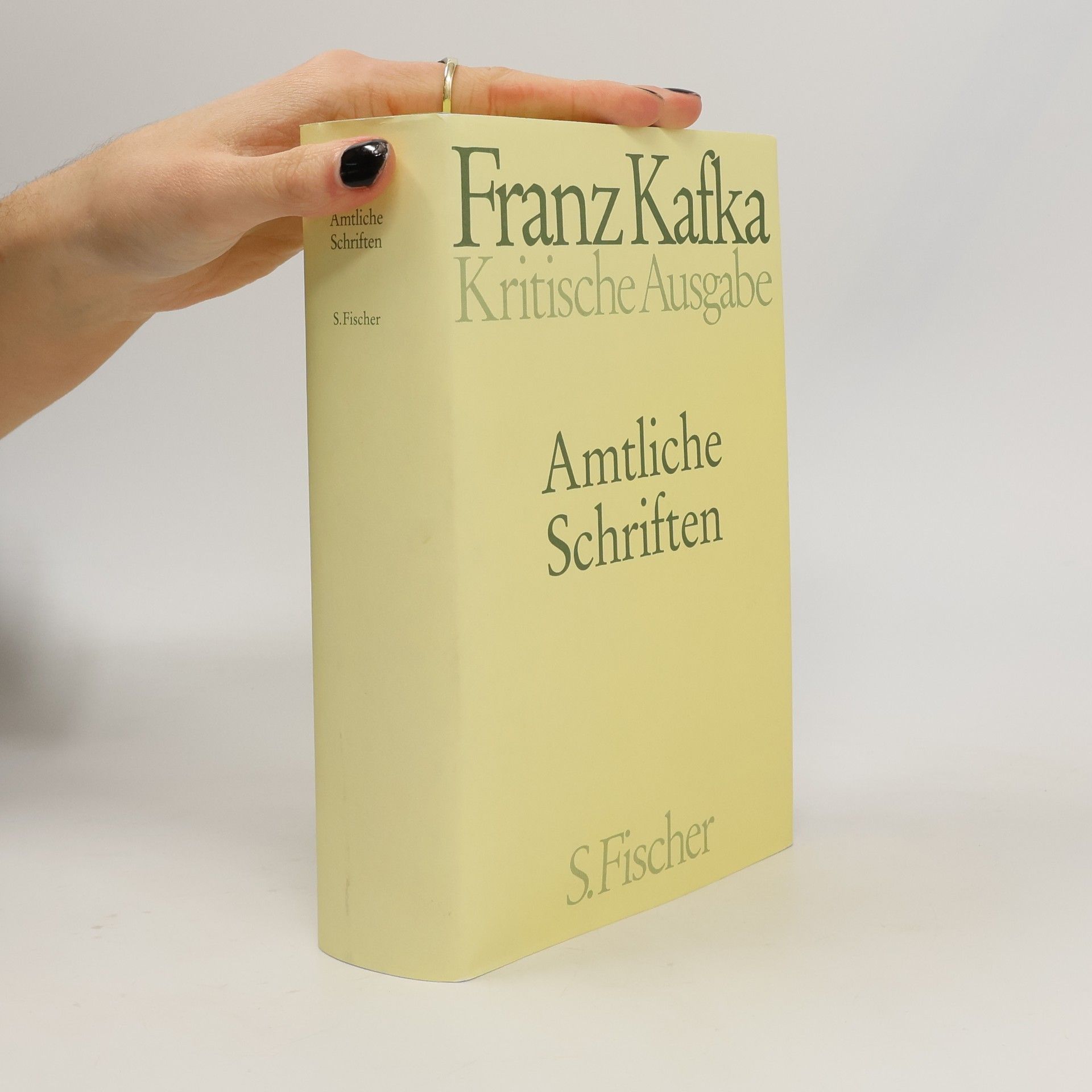 Franz Kafka Amtliche Schriften - Kritische Ausgabe