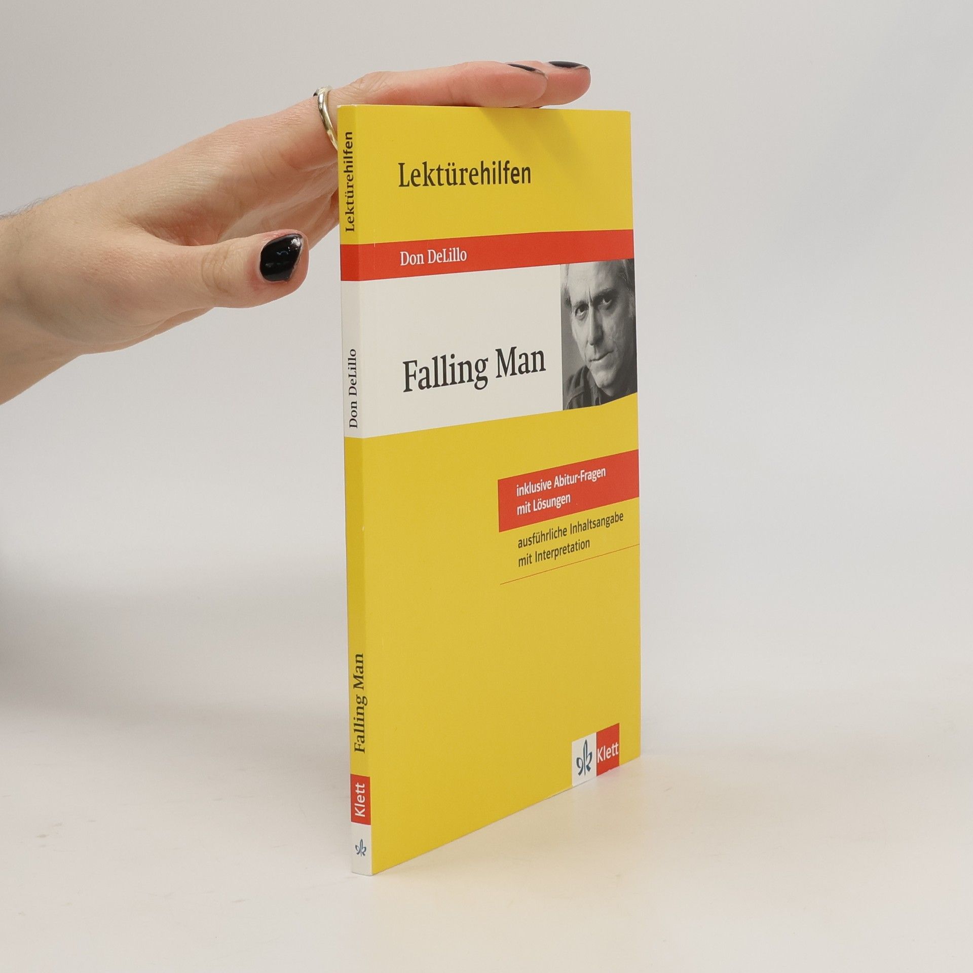 Elisabeth Kaltenbach Lektürehilfen Don DeLillo, Falling Man