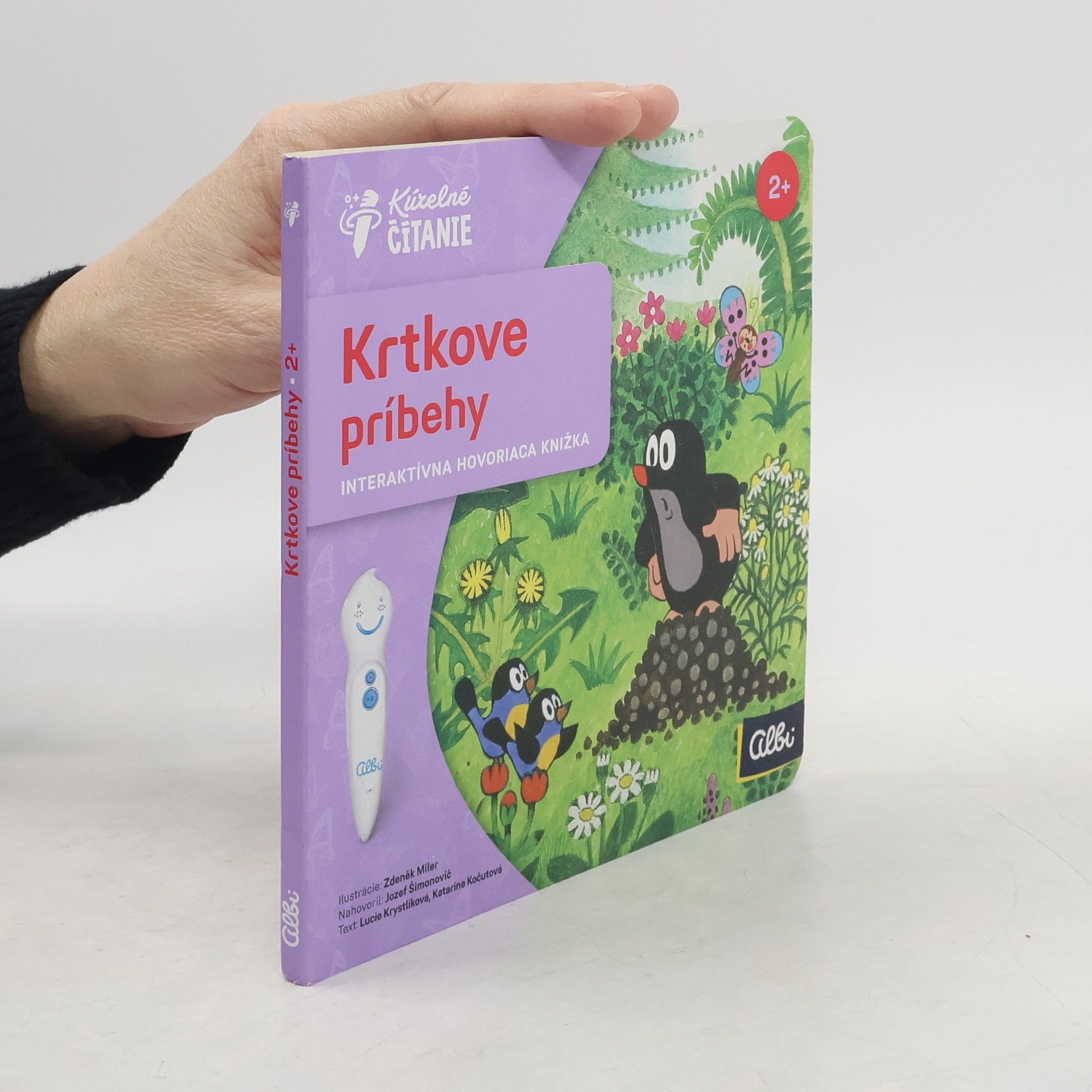 Zdeněk Miler Krtkovy příběhy. Slovensky Krtkove príbehy : interaktívna hovoriaca knižka