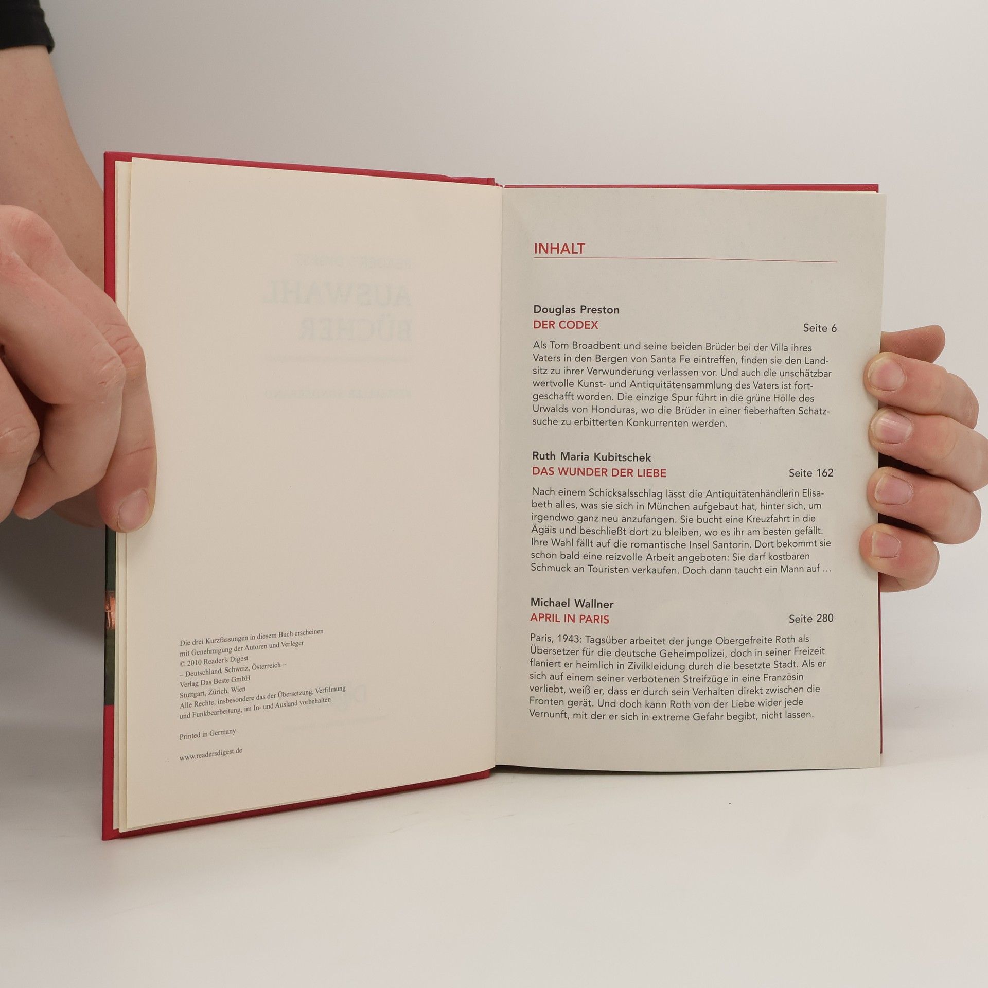 Autorenkollektiv Reader´s Digest. Auswahl Bücher