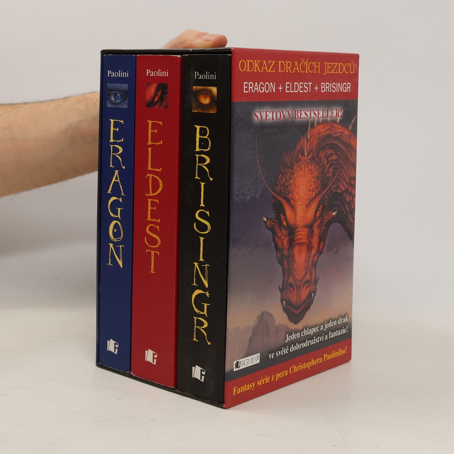 Christopher Paolini Odkaz dračích jezdců 1-3