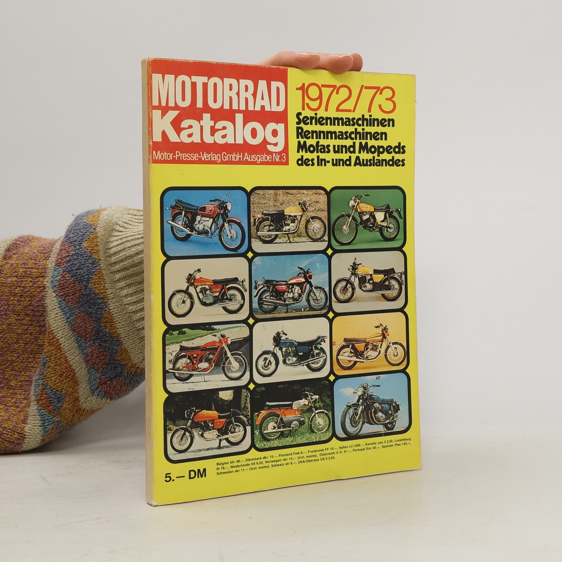 Autorenkollektiv Motorrad Katalog 1972/73