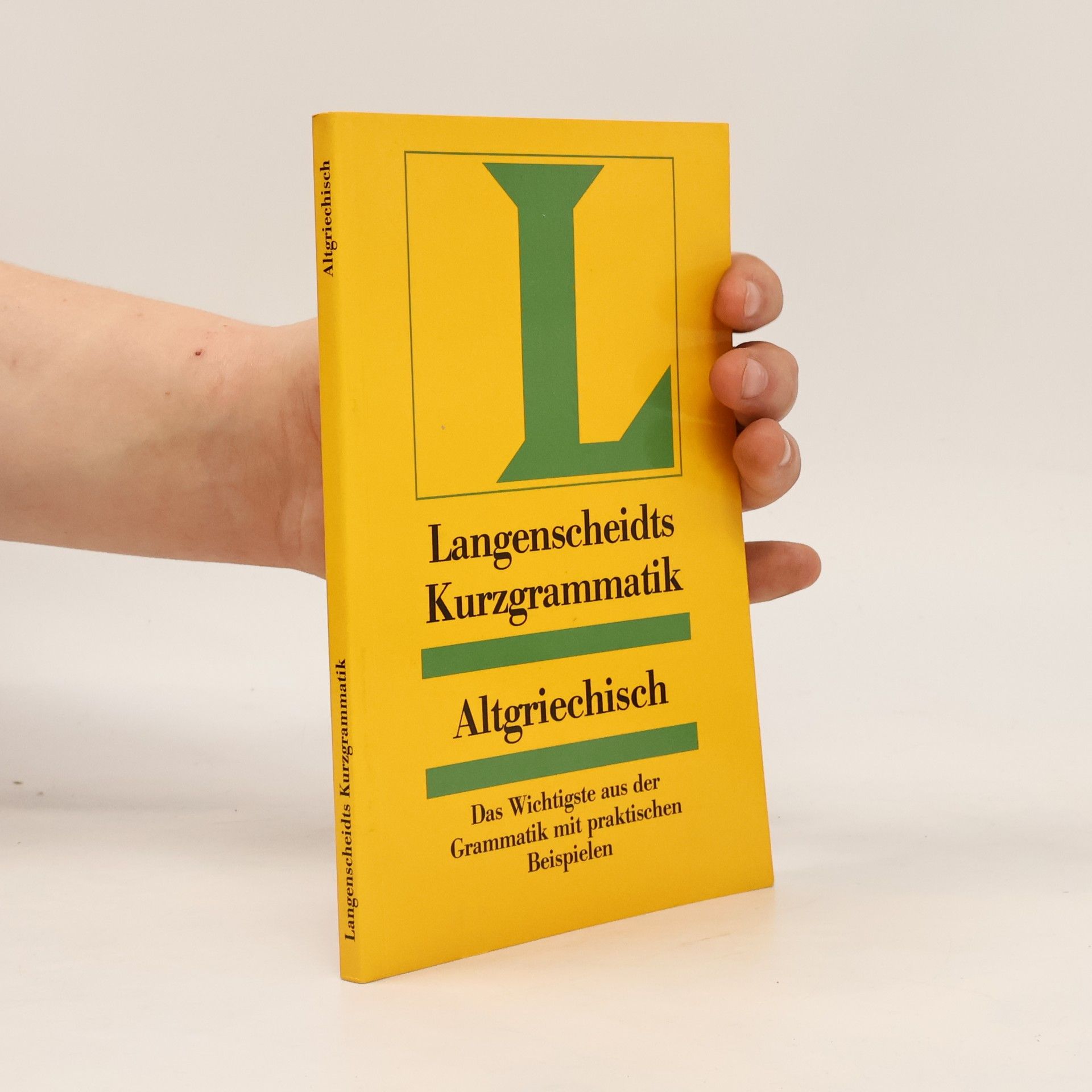 Leo Stock Langenscheidts Kurzgrammatik Altgriechisch