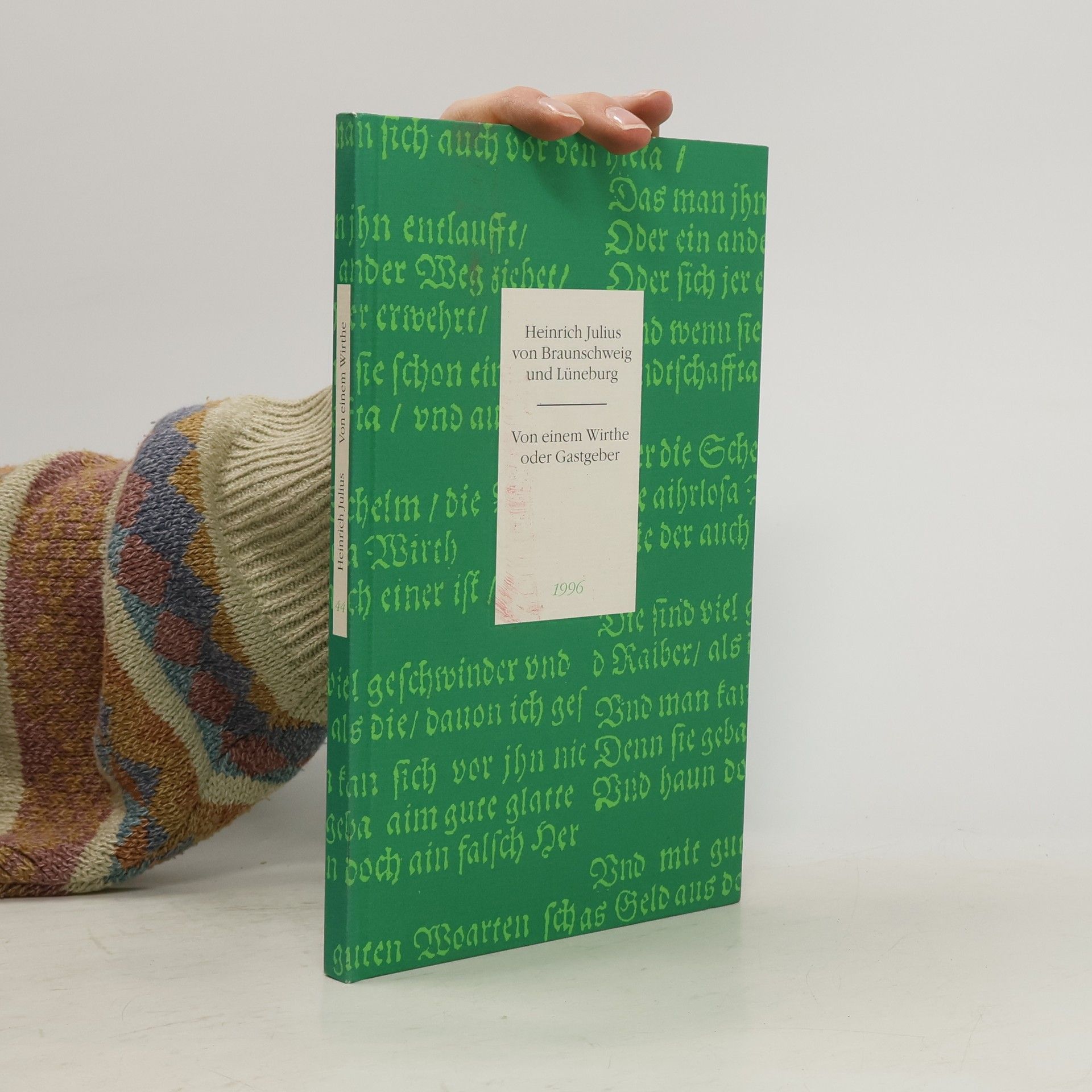 Heinrich Julius von Braunschweig und Lüneburg Von einem Wirthe oder Gastgeber