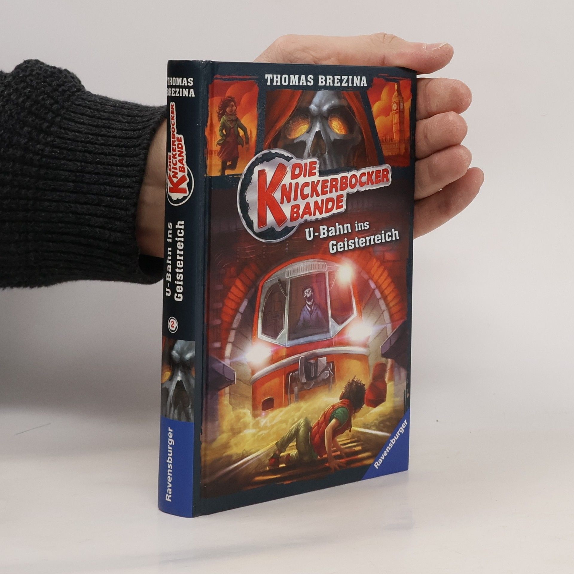 Thomas Brezina Die Knickerbocker-Bande. U-Bahn ins Geisterreich