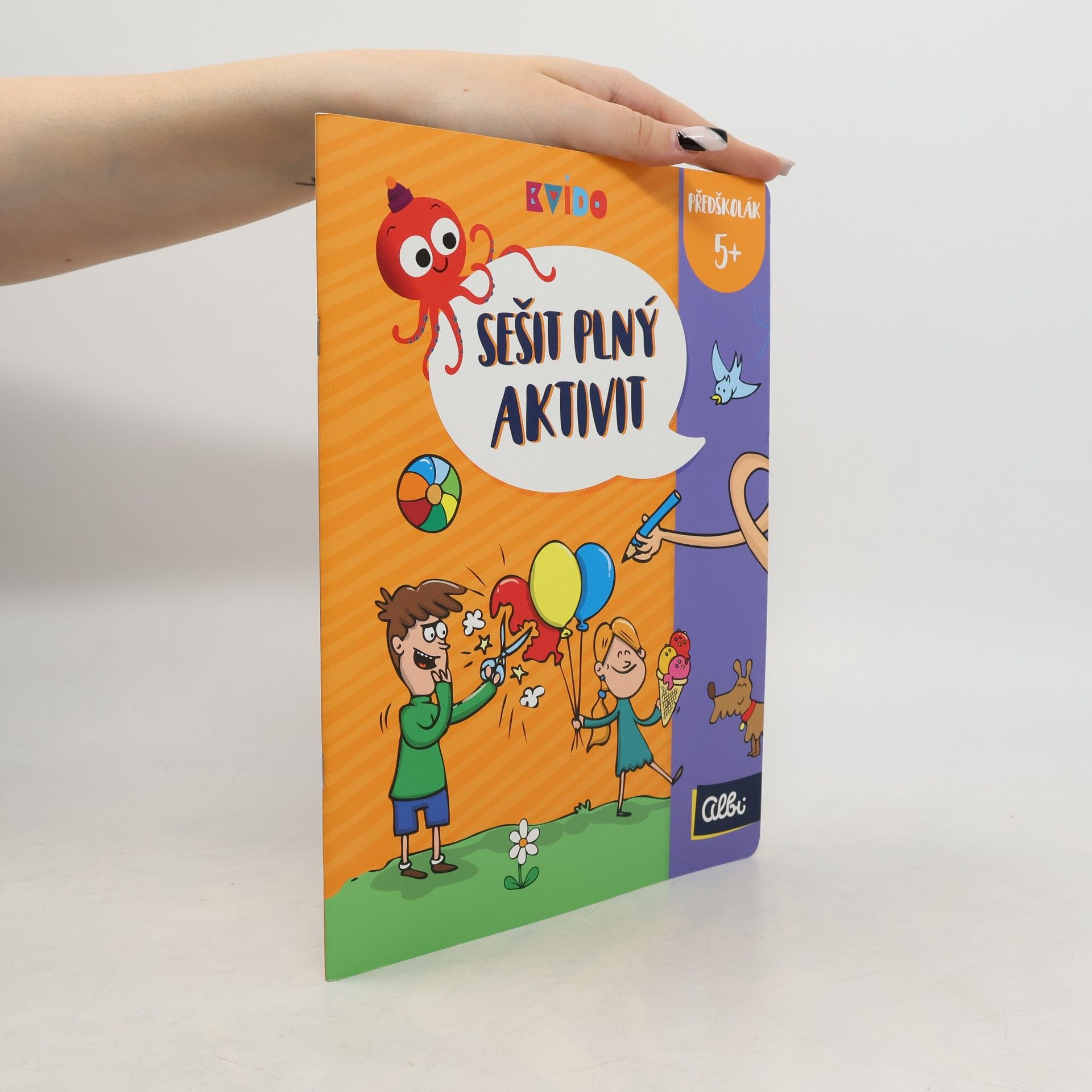 Various authors Sešit plný aktivit. Předškolák 5+