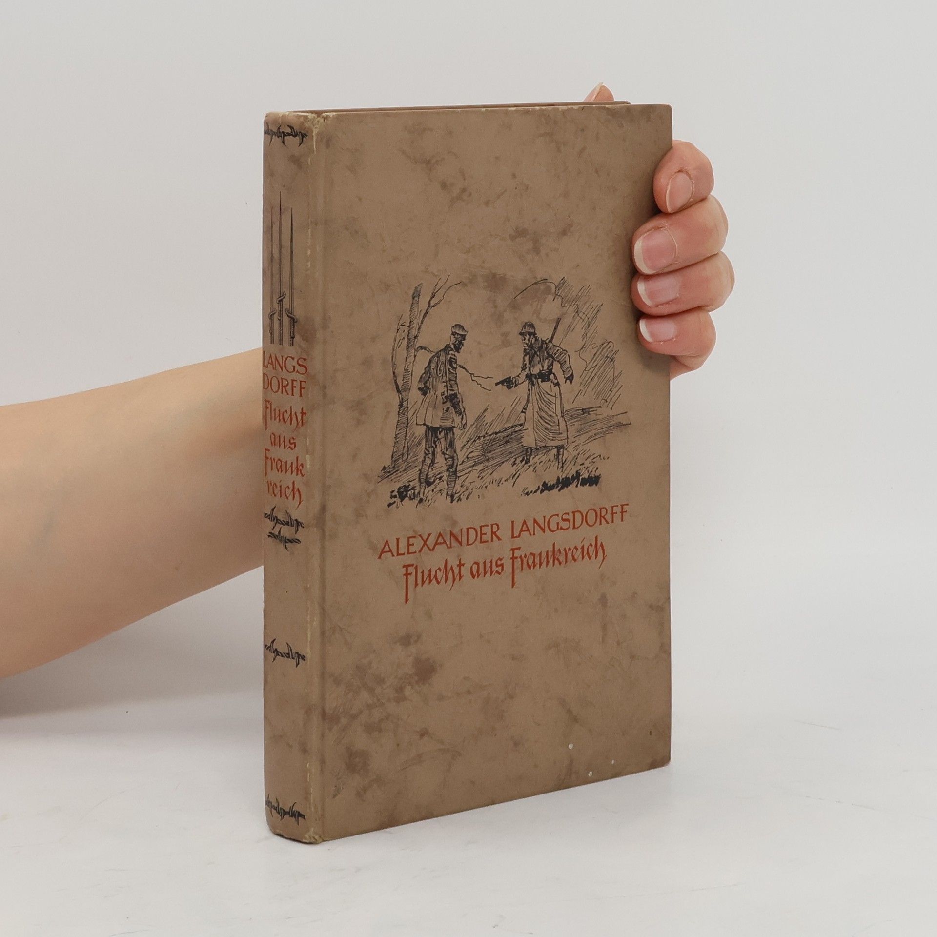 Alexander Lansdorff Flucht aus Frankreich