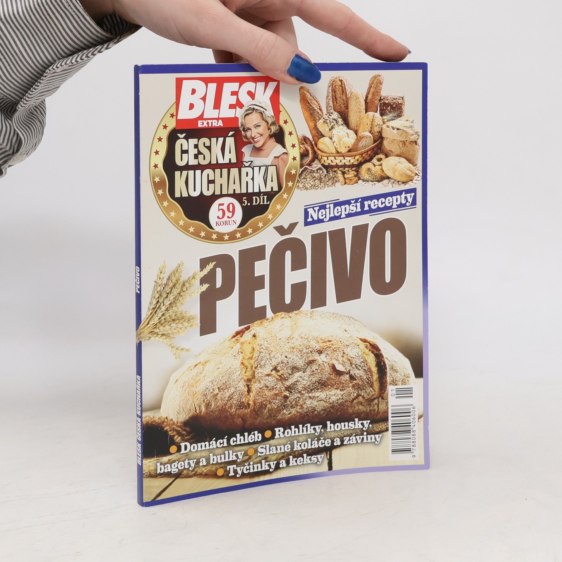 Dorota Dostálová Česká kuchařka. 5. díl, Pečivo : nejlepší recepty