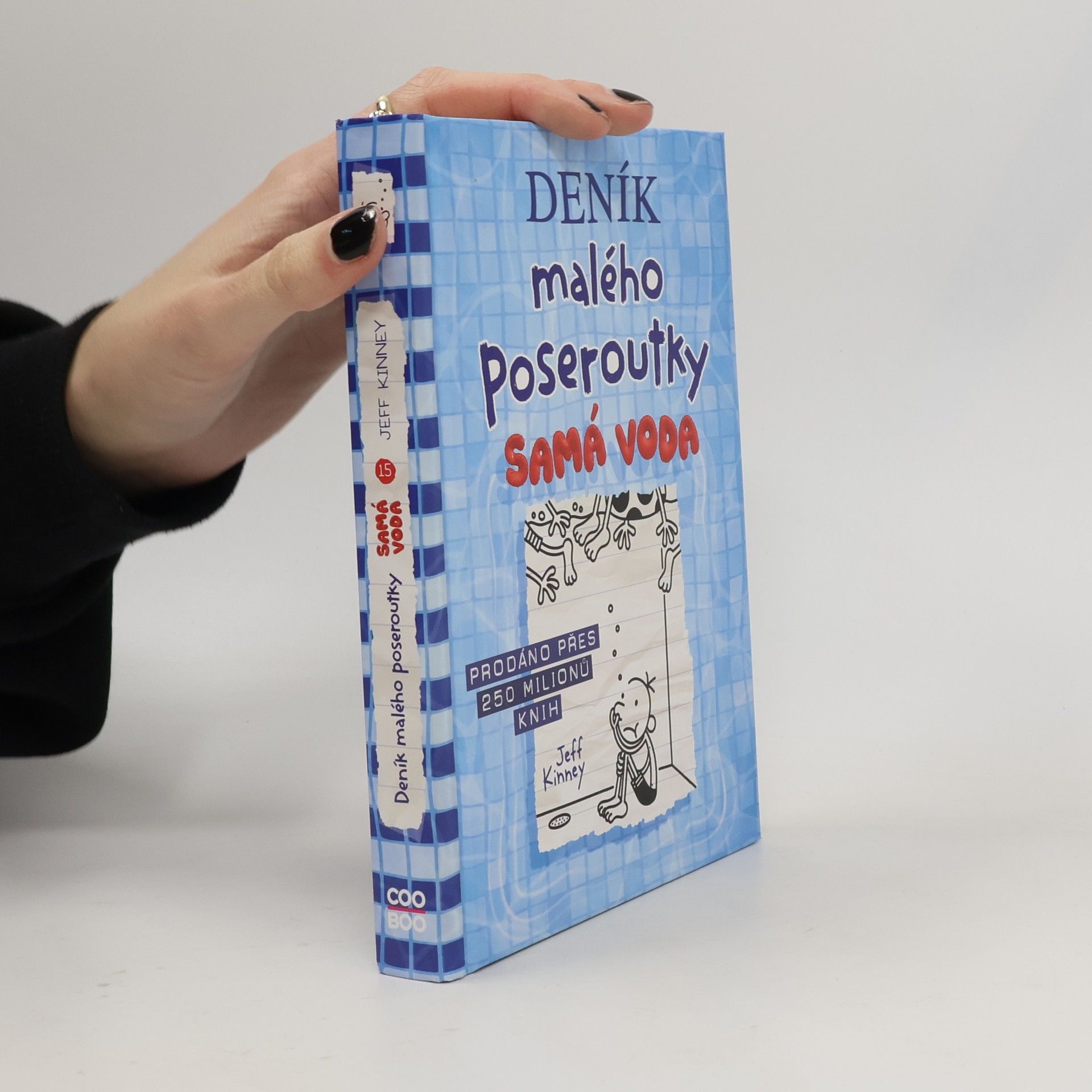 Jeff Kinney Deník malého poseroutky 15. Samá voda