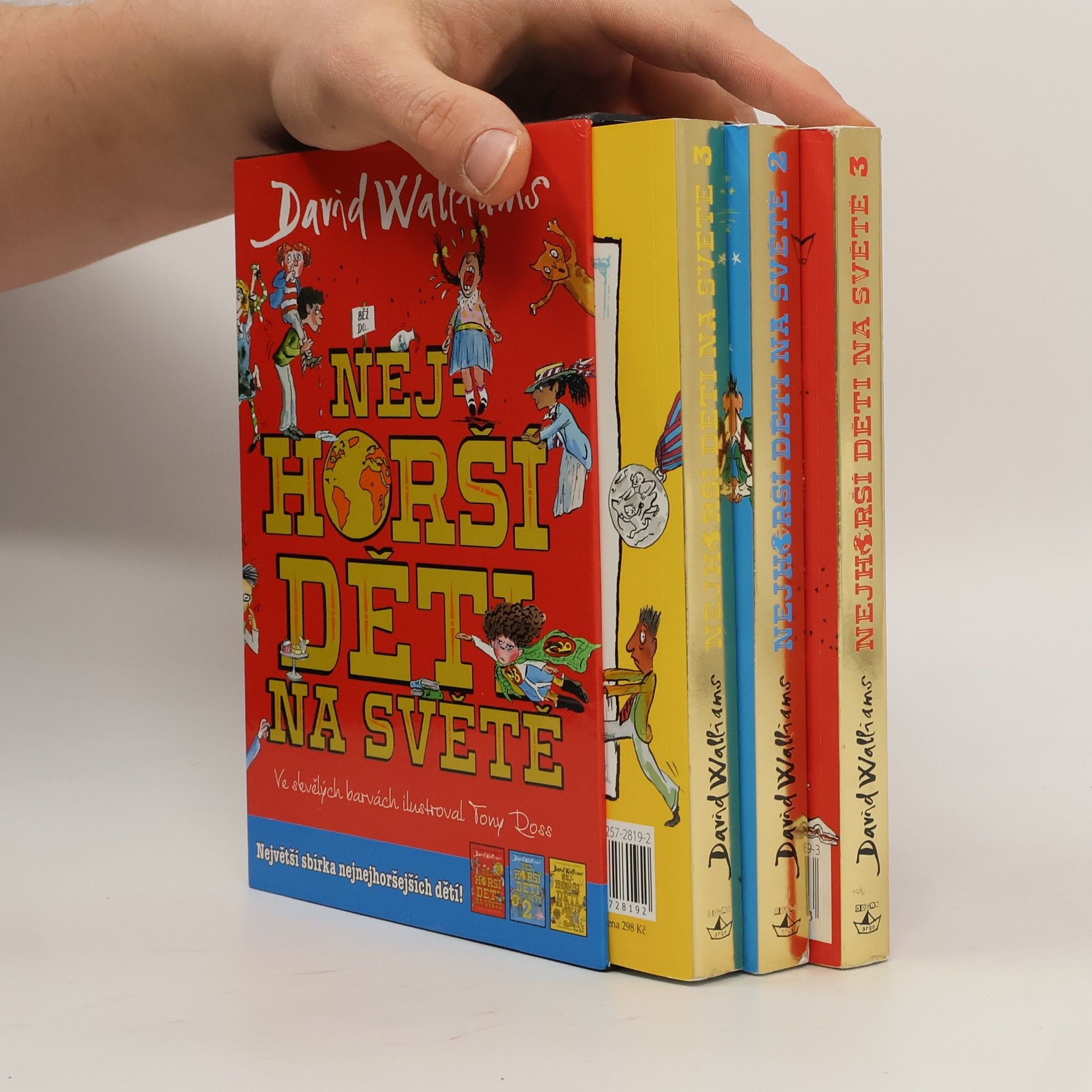 David Walliams Nejhorší děti na světě (1.-3. díl, box)