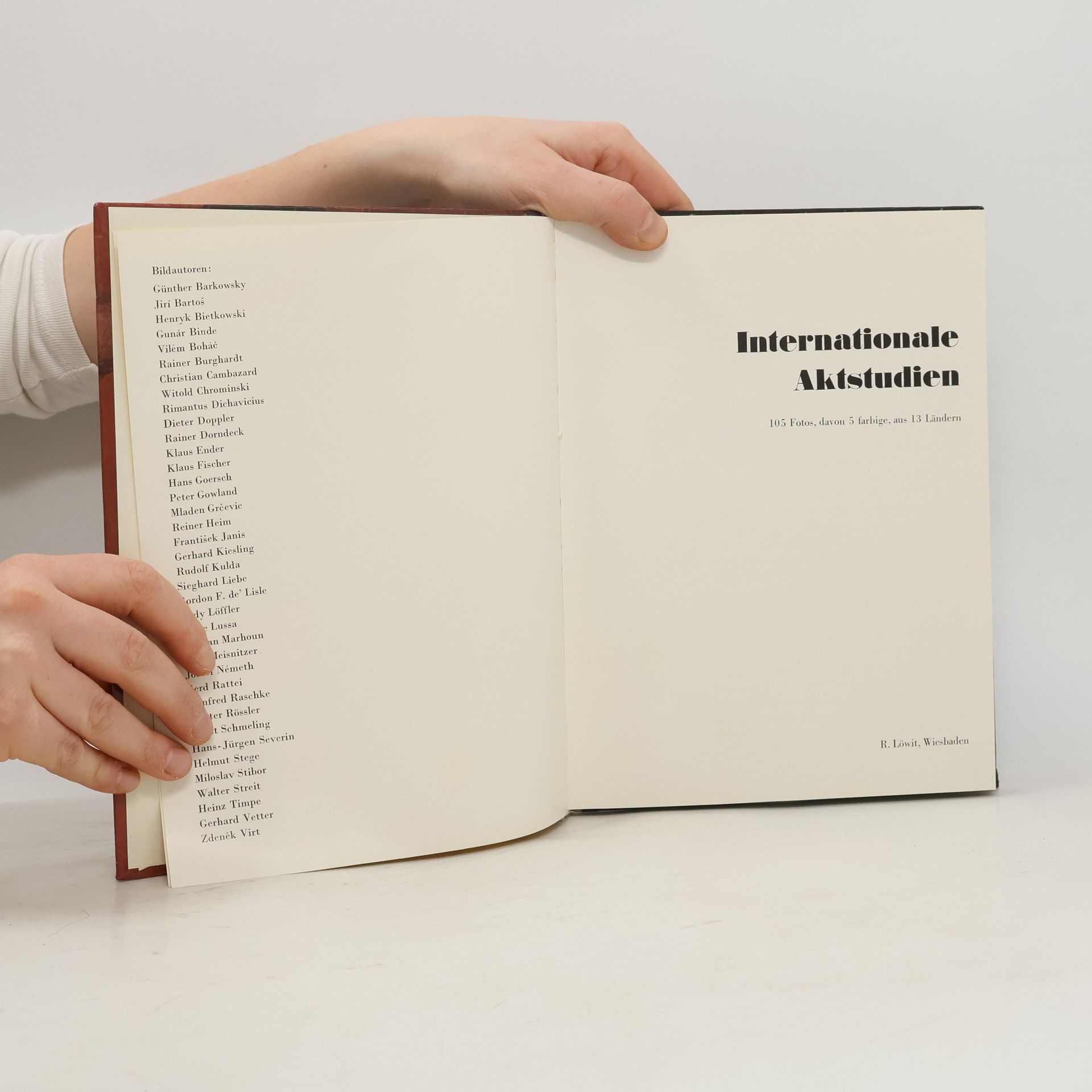 Günther Barkowsky Internationale Aktstudien