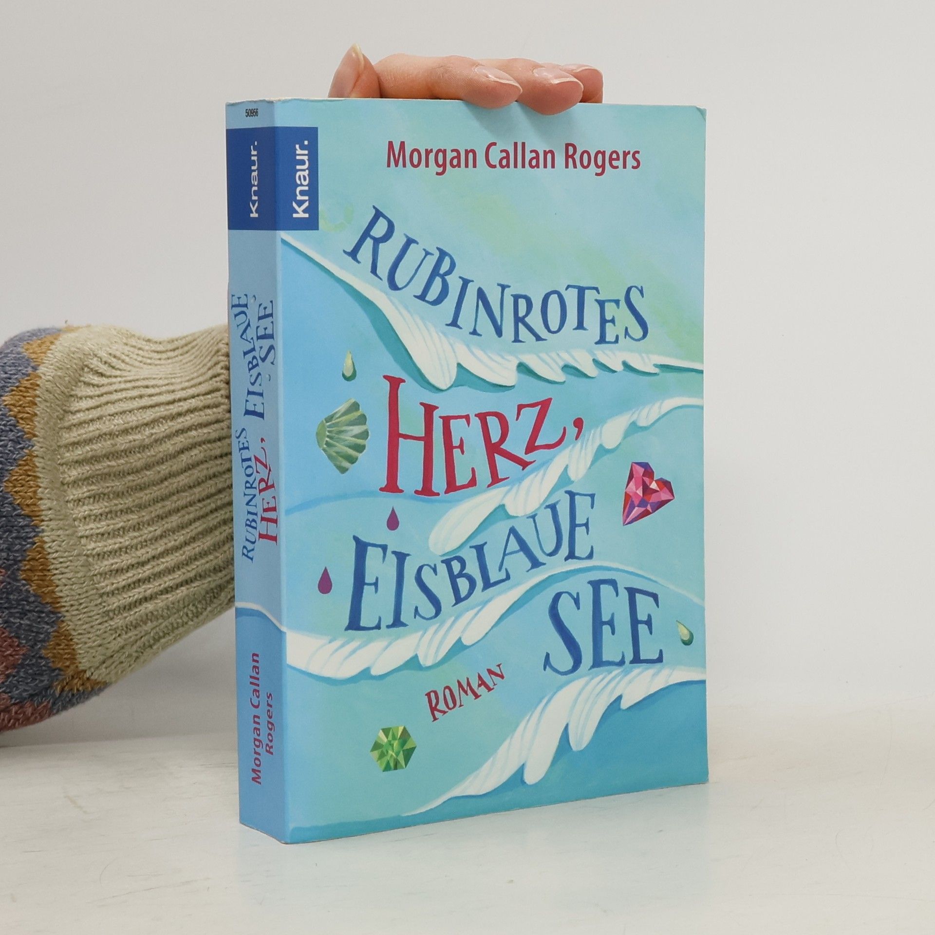 Morgan Callan Rogers Rubinrotes Herz, eisblaue See