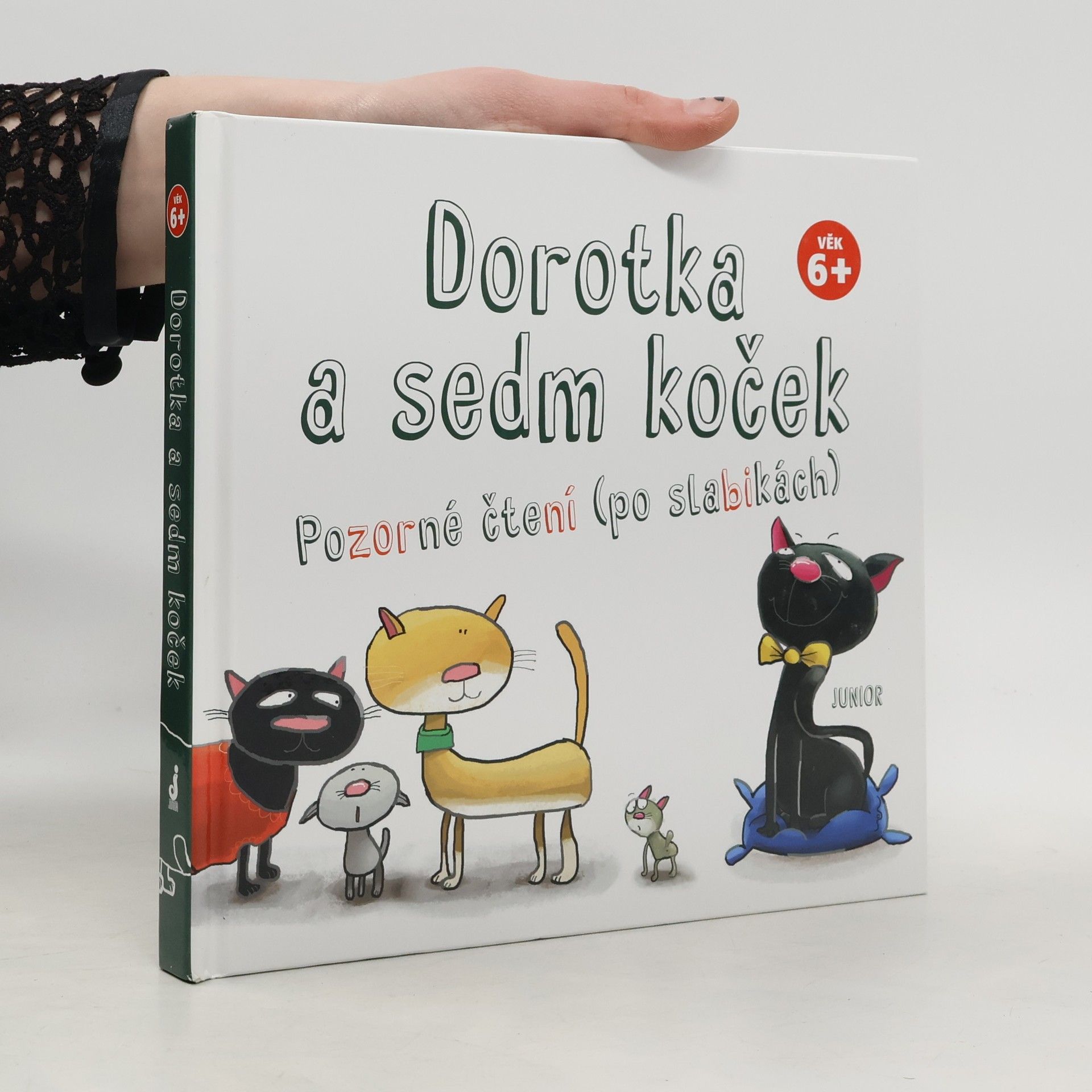 Joanna Krzyżanek Dorotka a sedm koček : pozorné čtení (po slabikách)