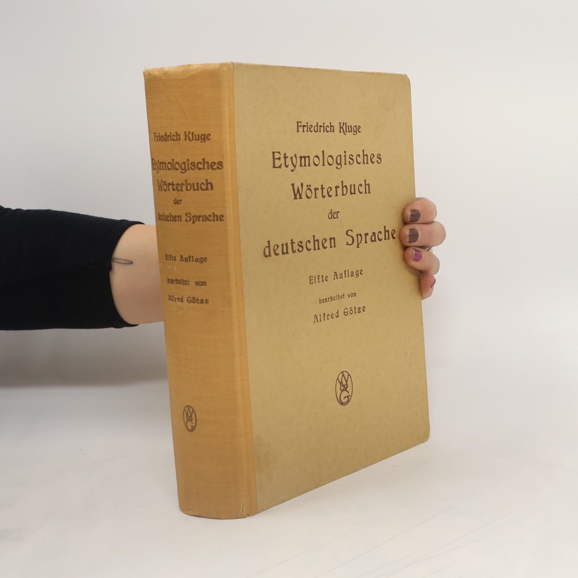 Friedrich Kluge Etymologisches Wörterbuch der deutschen Sprache