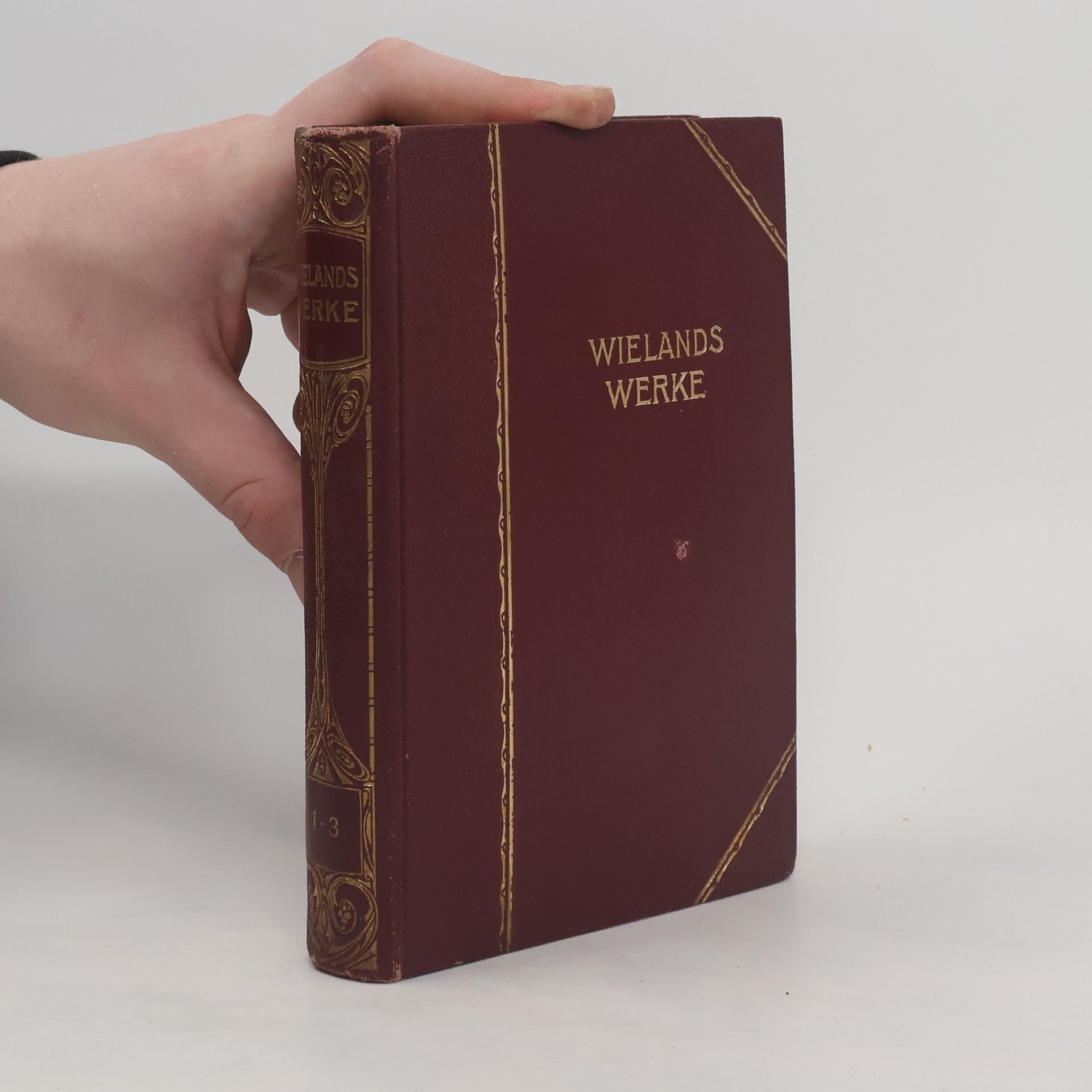 Christoph Martin Wieland Wielands Werke 1-3