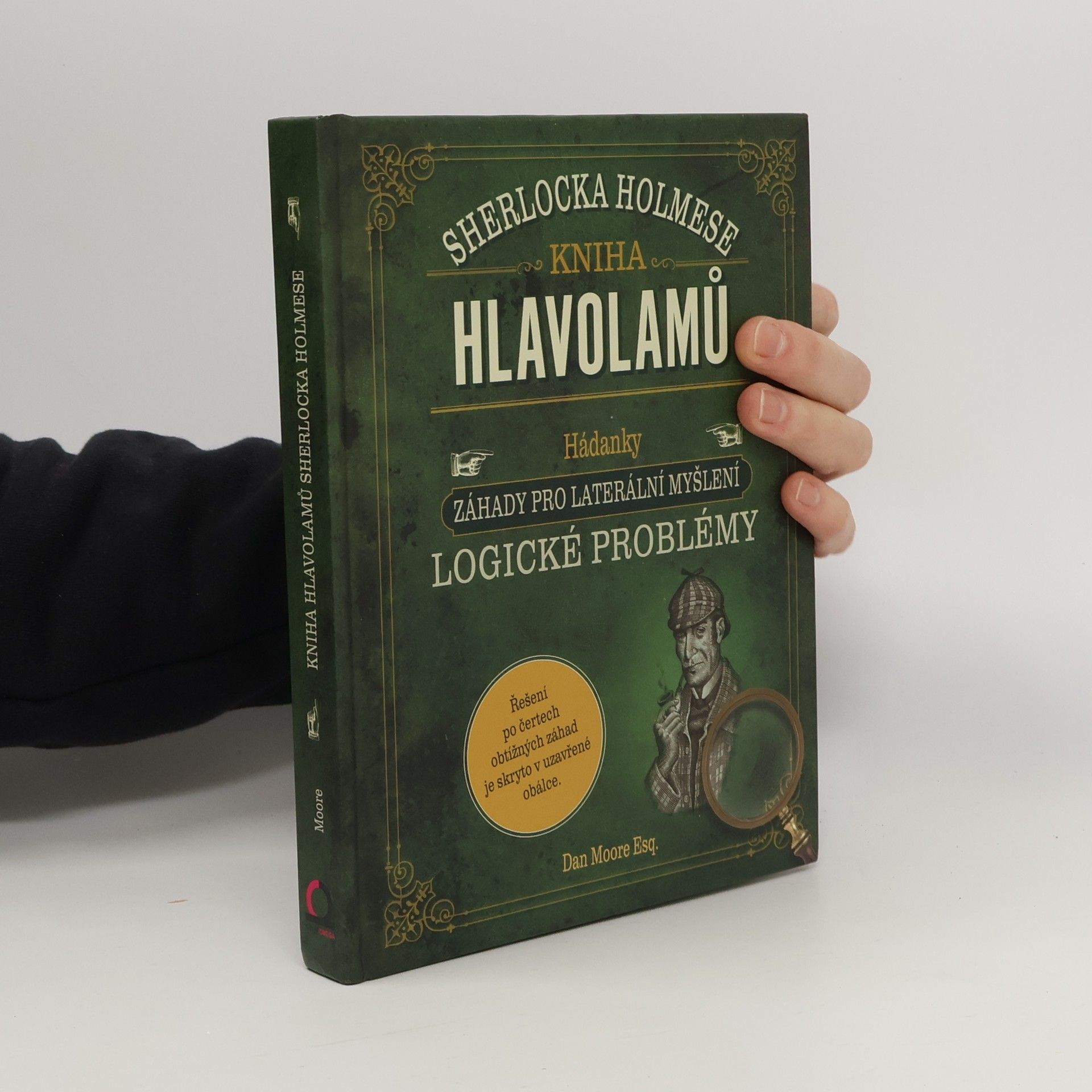 Dan Moore Kniha hlavolamů Sherlocka Holmese