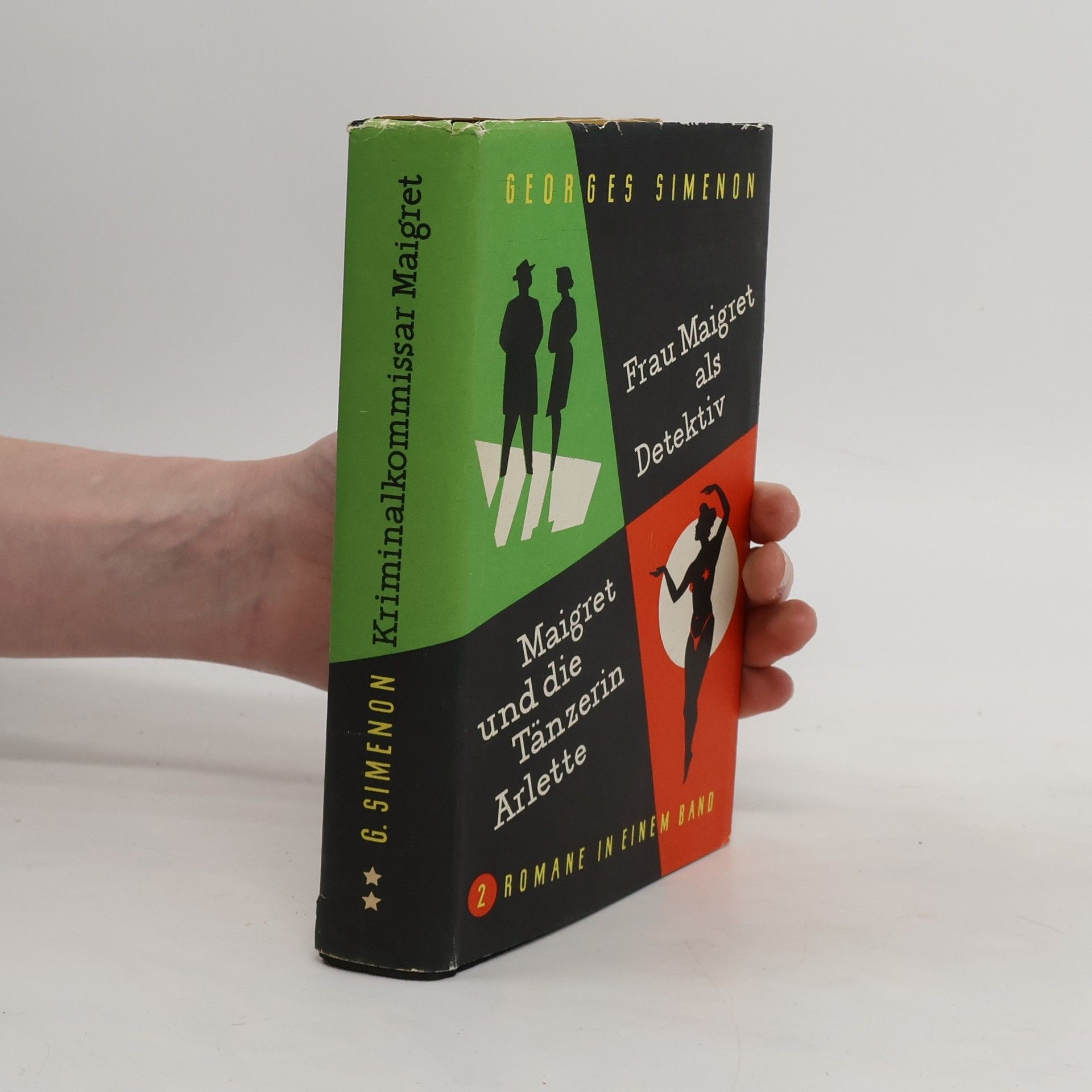 Georges Simenon Kriminalkommissar Maigret. Frau Maigret als Detektiv. Maigret und die Tänzerin Arlette